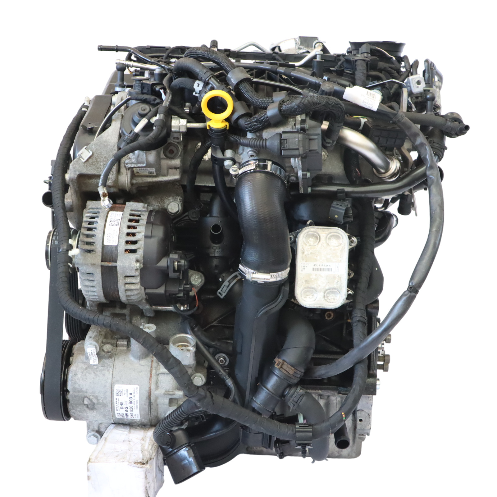 VW Passat B7 Tiguan 5N Audi A3 8P 2.0 TDI Nackter Motor Engine CFFB GARANTIE