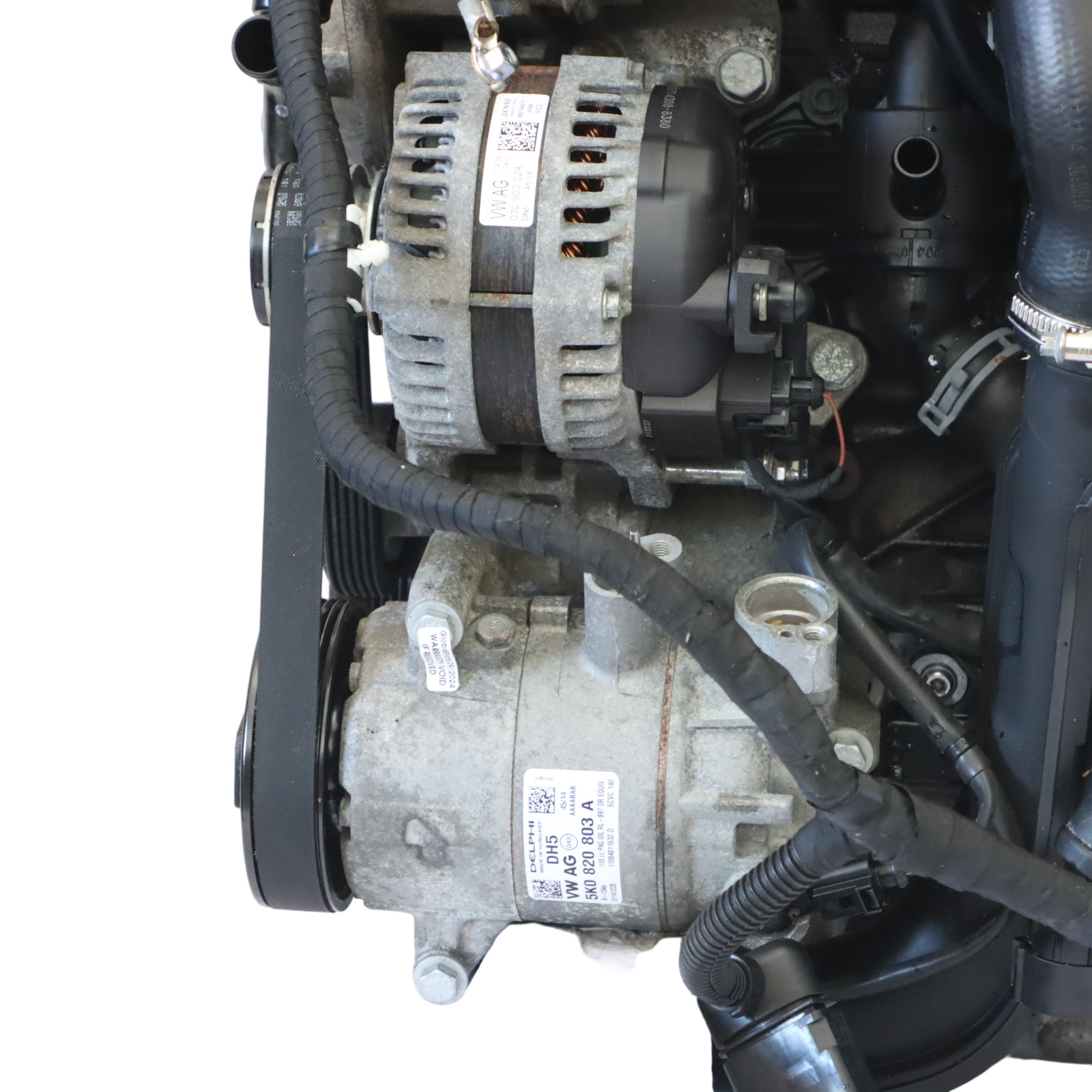 VW Passat B7 Tiguan 5N Audi A3 8P 2.0 TDI Nackter Motor Engine CFFB GARANTIE