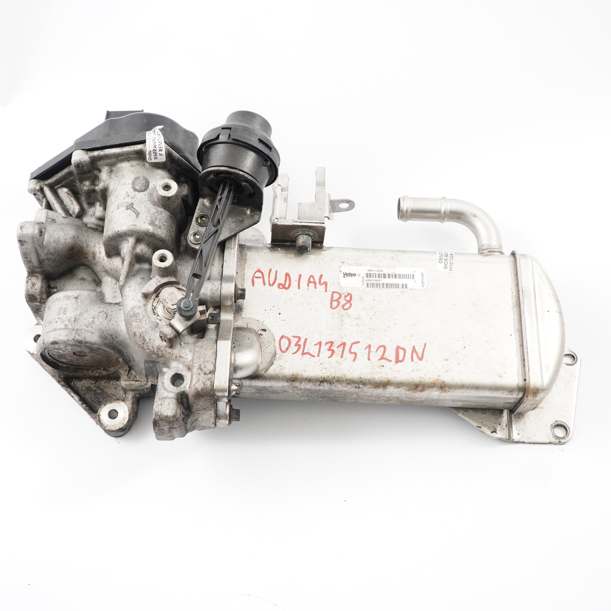 Audi A4 B8 2.0 TDI EGR Auslassventil EGR Kühler Baugruppe 03L131512DN