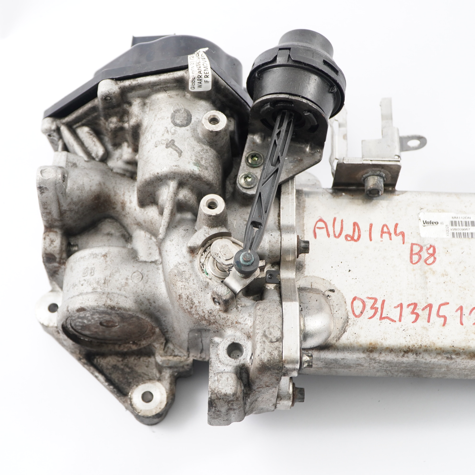 Audi A4 B8 2.0 TDI EGR Auslassventil EGR Kühler Baugruppe 03L131512DN