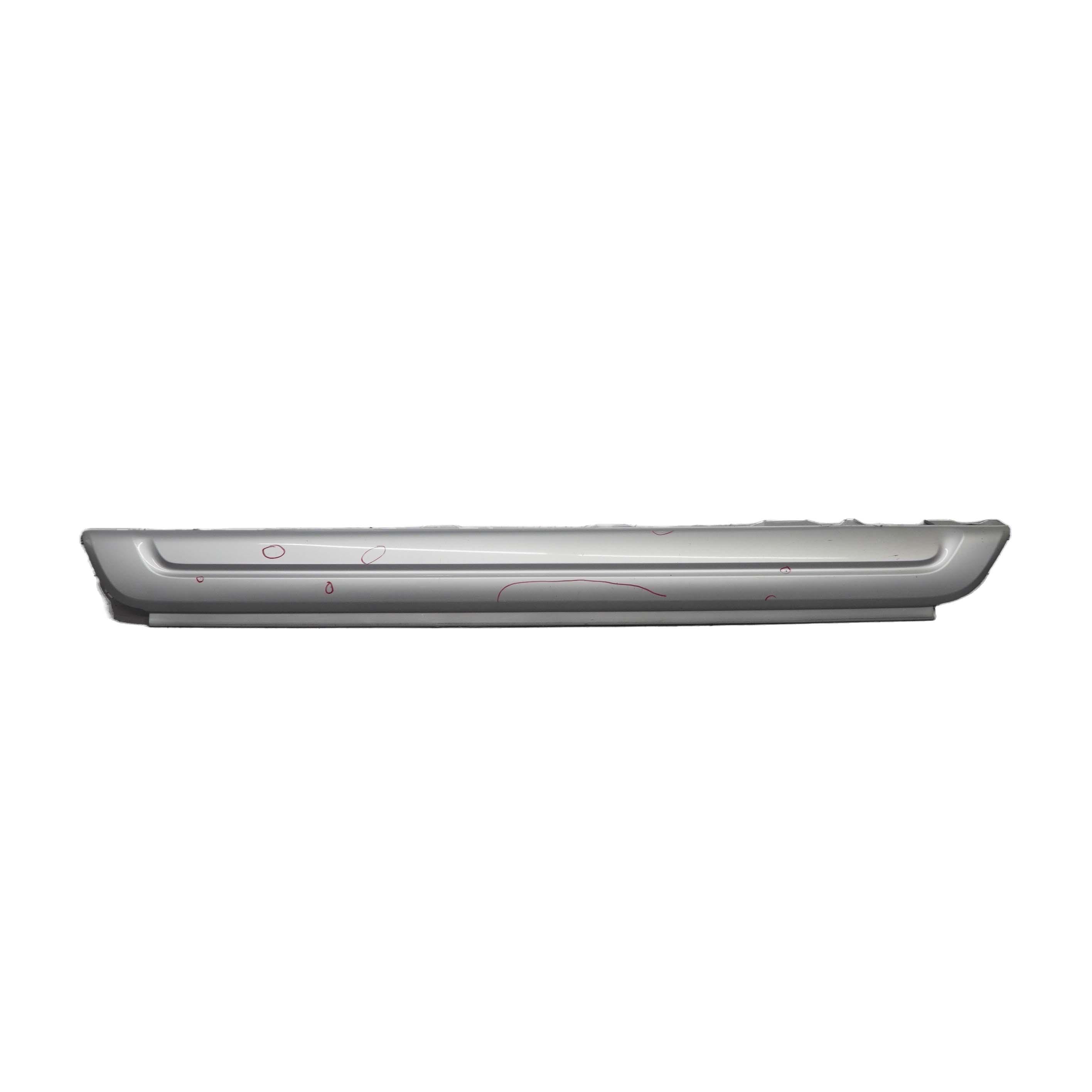 BMW X3 E83 M Sport Door Sill Cover Skirt Left N/S Titansilber Silver - 354