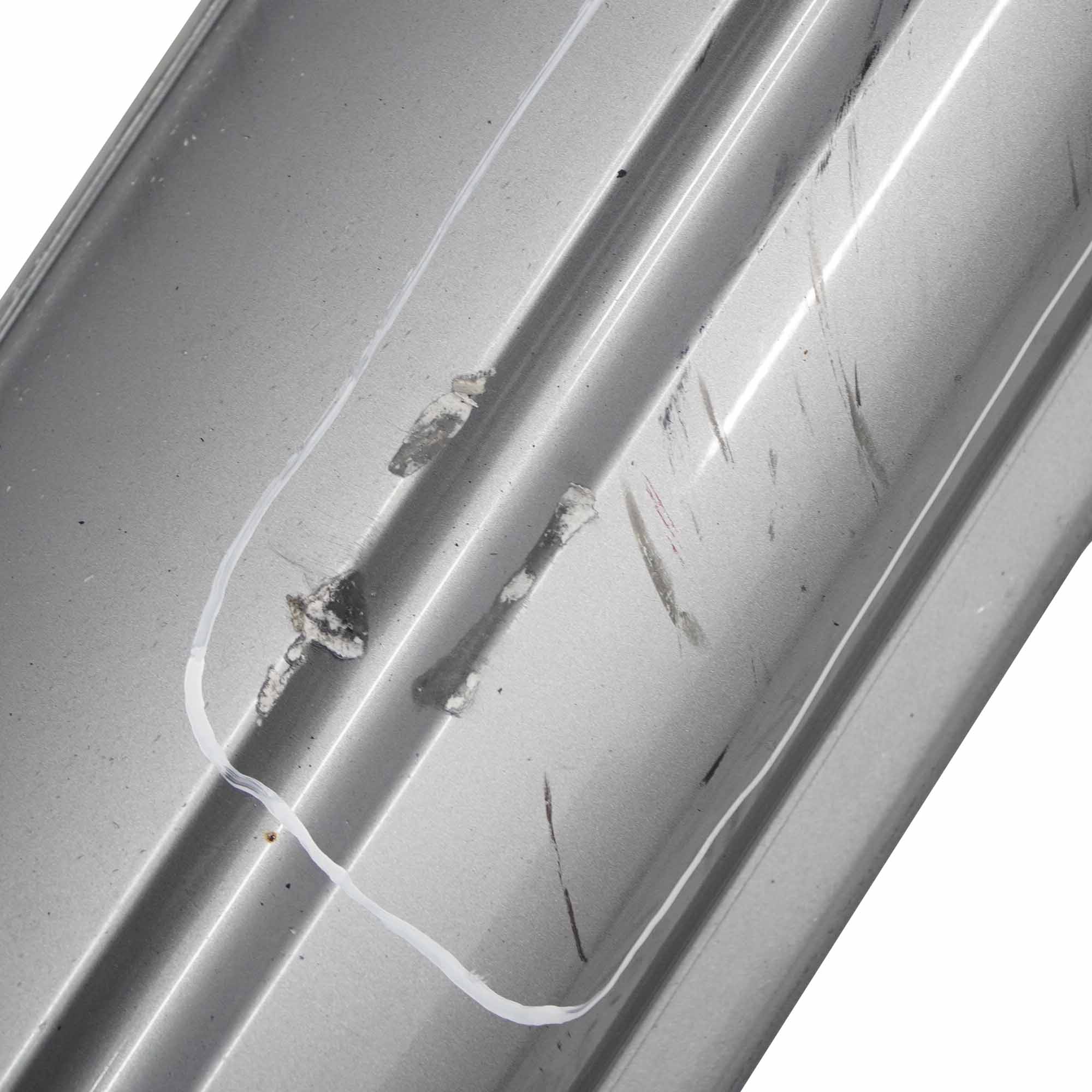 BMW X3 E83 M Sport Door Sill Cover Skirt Right O/S Silbergrau Silver Grey - A08