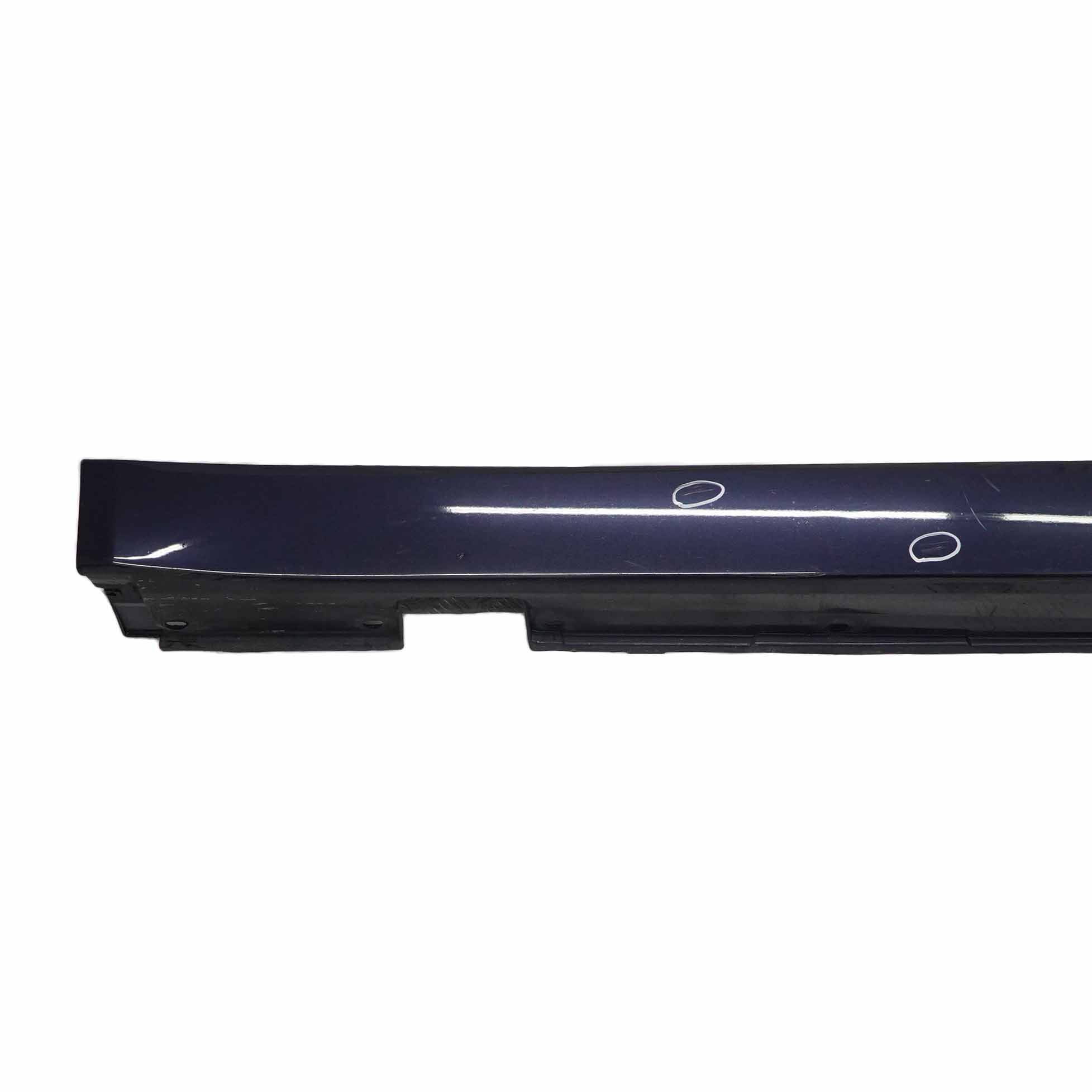 Side Skirt BMW E60 E61 LCI Door Sill Cover Left N/S Monacoblau Blue - A35