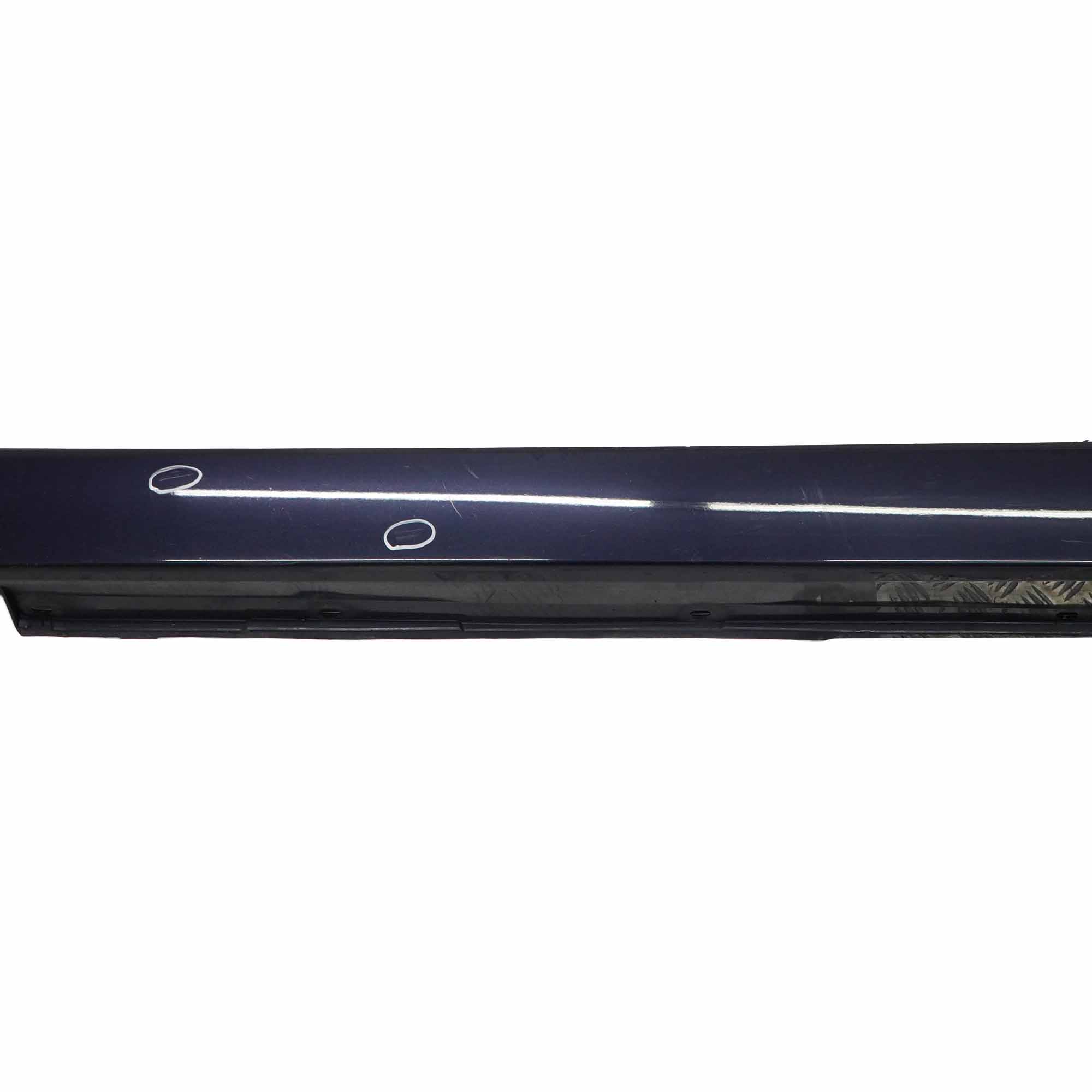 Side Skirt BMW E60 E61 LCI Door Sill Cover Left N/S Monacoblau Blue - A35