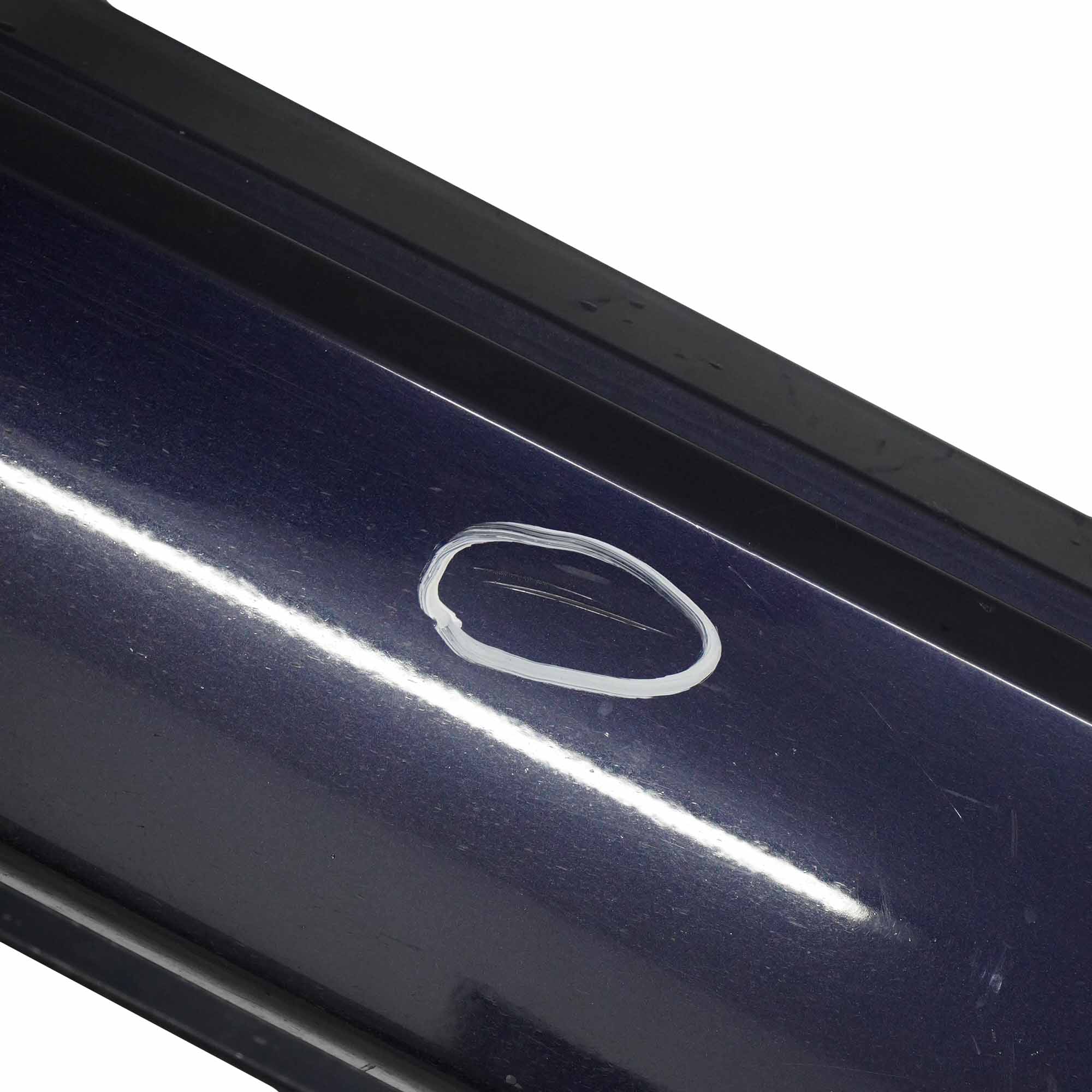 Side Skirt BMW E60 E61 LCI Door Sill Cover Left N/S Monacoblau Blue - A35