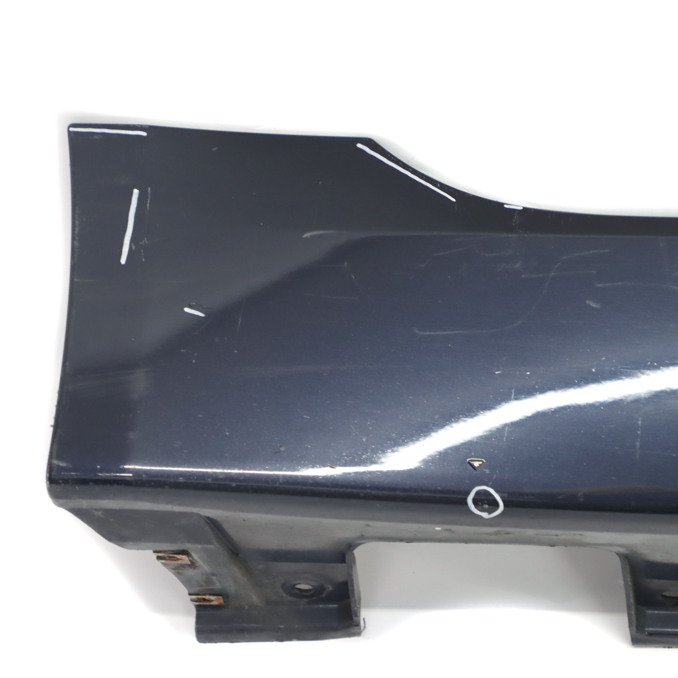 BMW E60 E61 LCI Door Sill Cover Side Skirt Right O/S Monacoblau Blue - A35