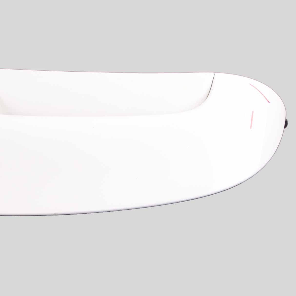 Mini Cooper S R56 Rear Spoiler Tailgate Boot Trunk Lid Trim White 0430316