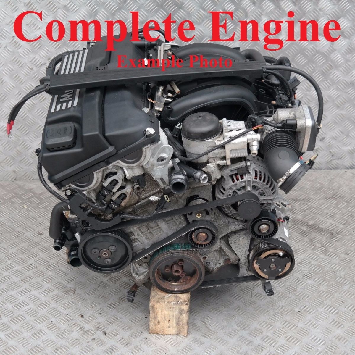 BMW E87 E90 118i 318i Benzin N46 129PS Nackter Motor N46B20B 128 000km, GARANTIE