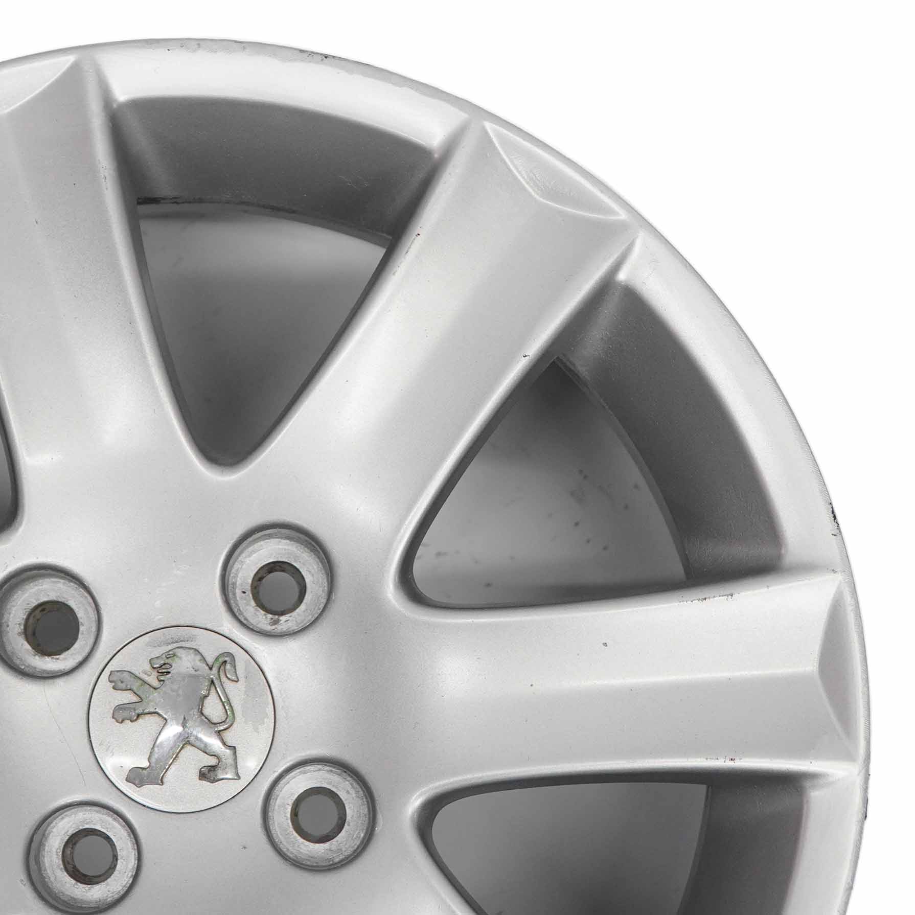 Peugeot 207 Silber Alufelge Alu Felge 16" 6J ET:27 04322X