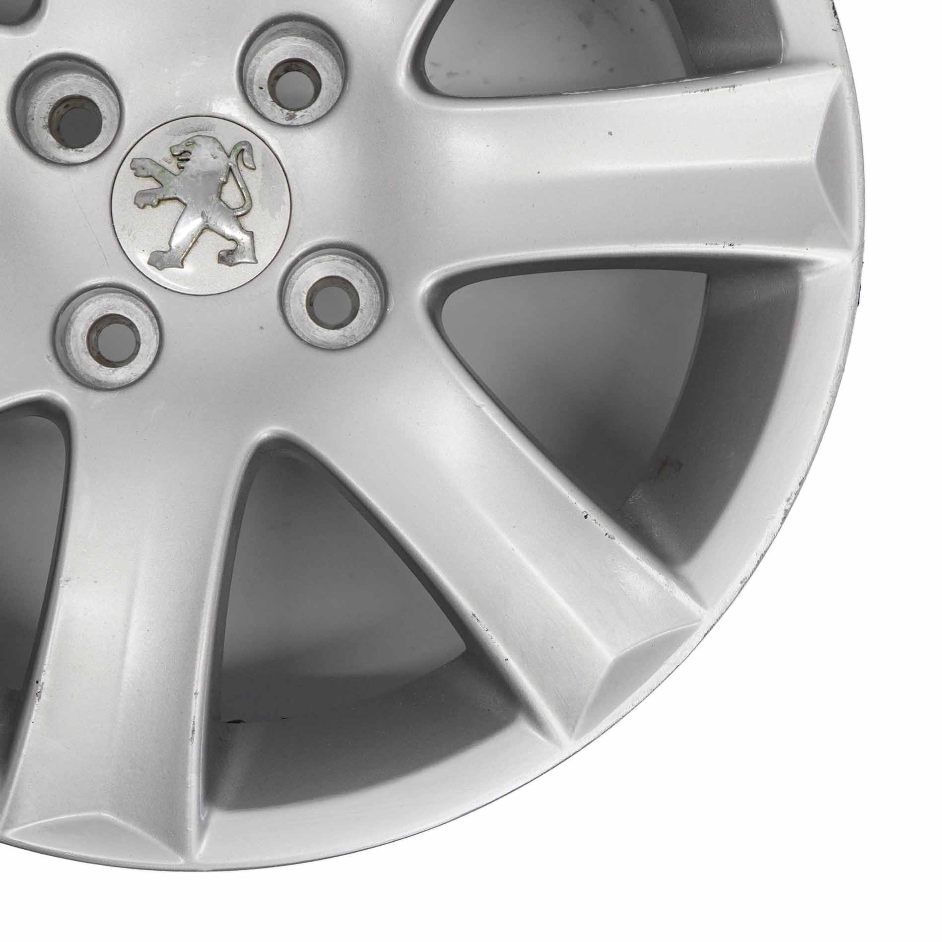 Peugeot 207 Silber Alufelge Alu Felge 16" 6J ET:27 04322X