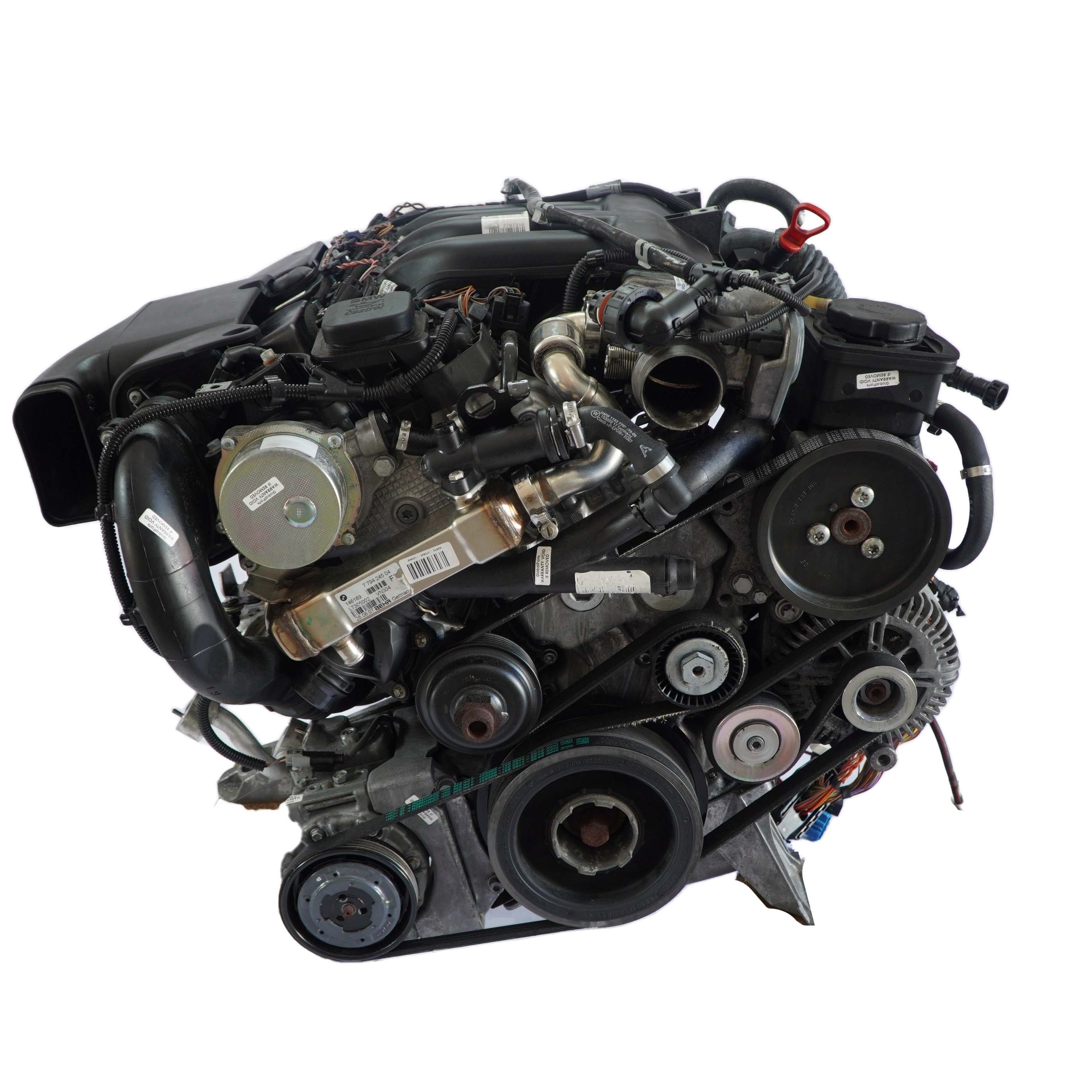 BMW 5 er E60 E61 LCI 520d M47N2 163PS Kompletter Motor 204D4 92 000 km, GARANTIE