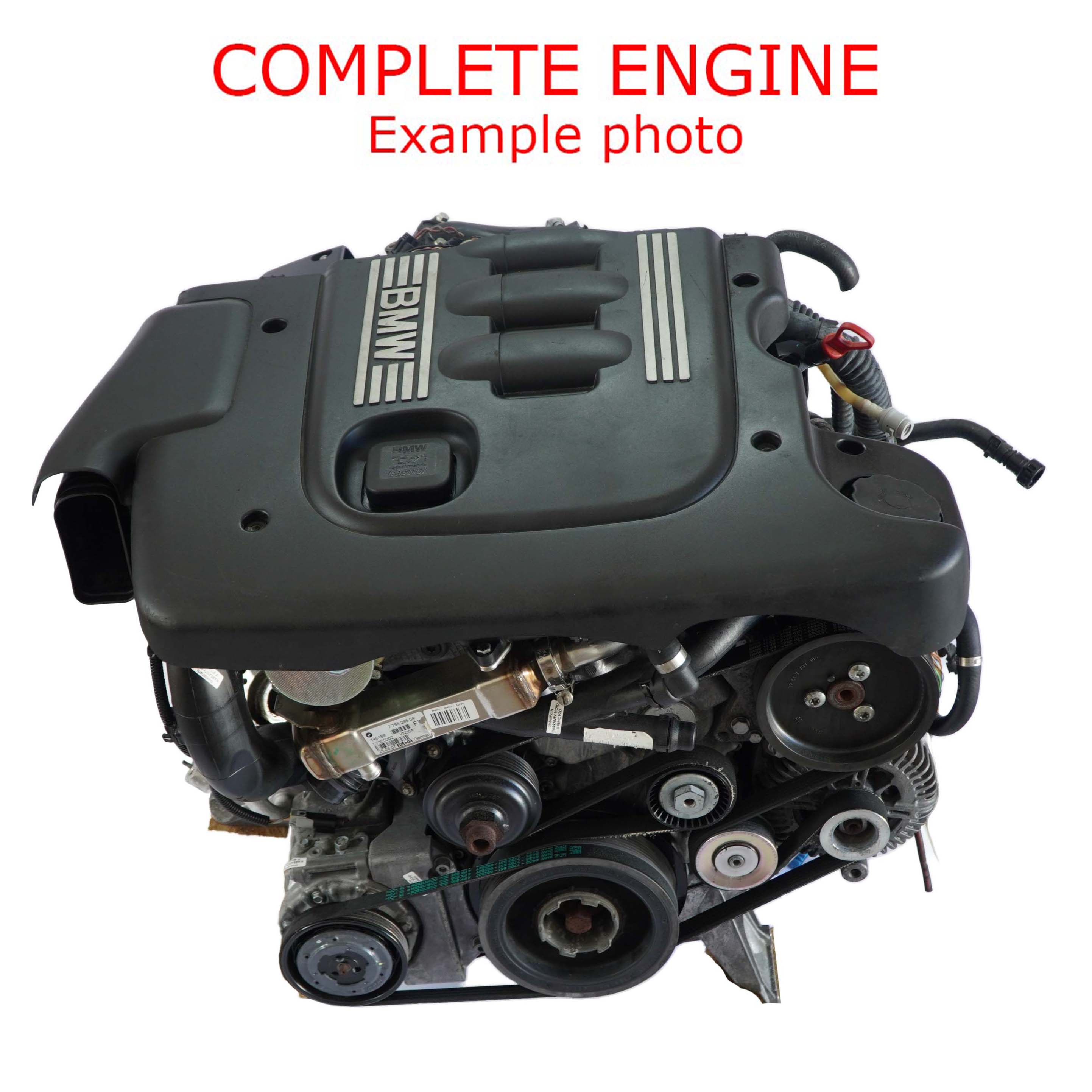 BMW 5 er E60 E61 LCI 520d M47N2 163PS Nackter Motor 204D4 92 000 km, GARANTIE