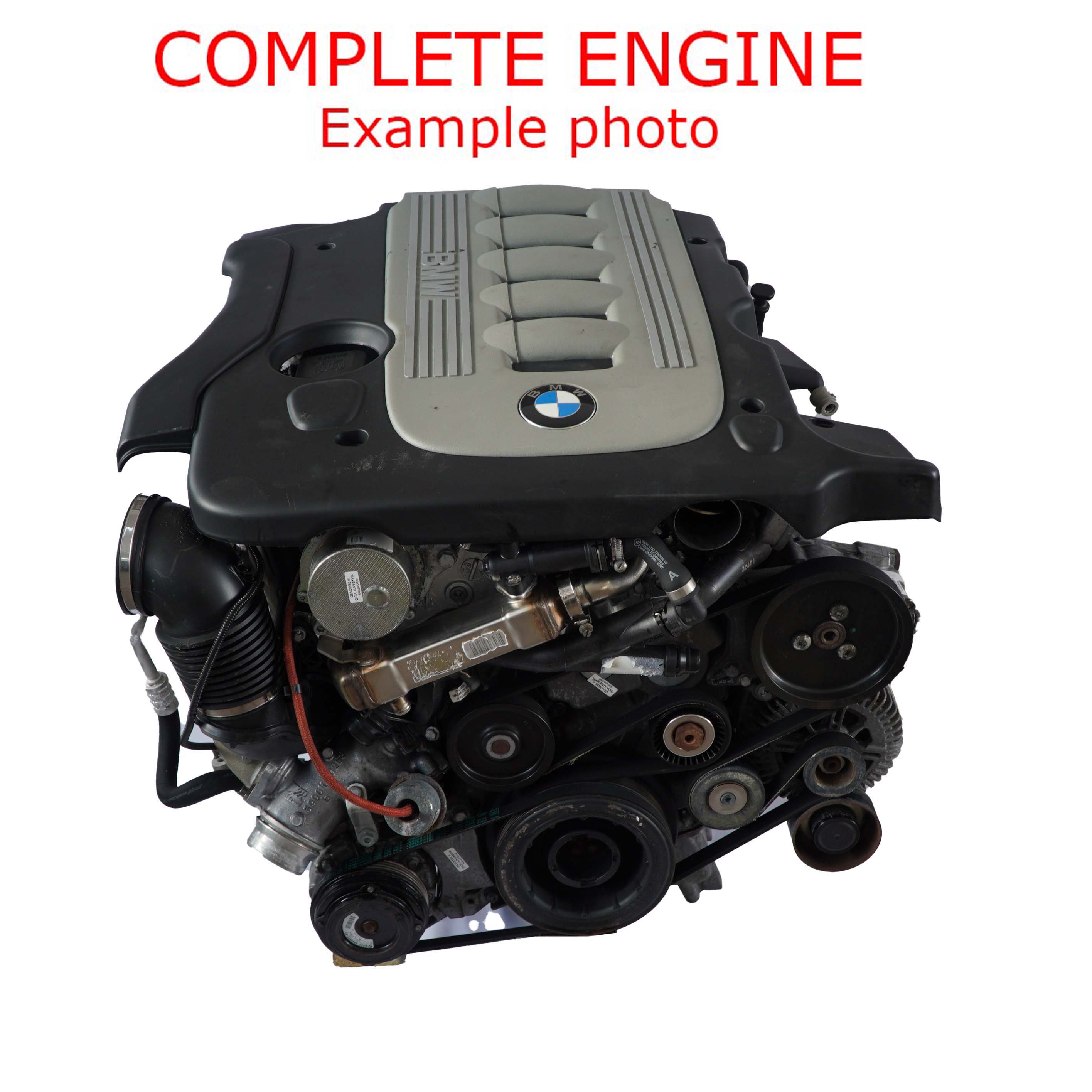 BMW E60 E61 E63 E64 LCI 535d 635d Nackter Motor M57N2 306D5 159 000km, GARANTIE