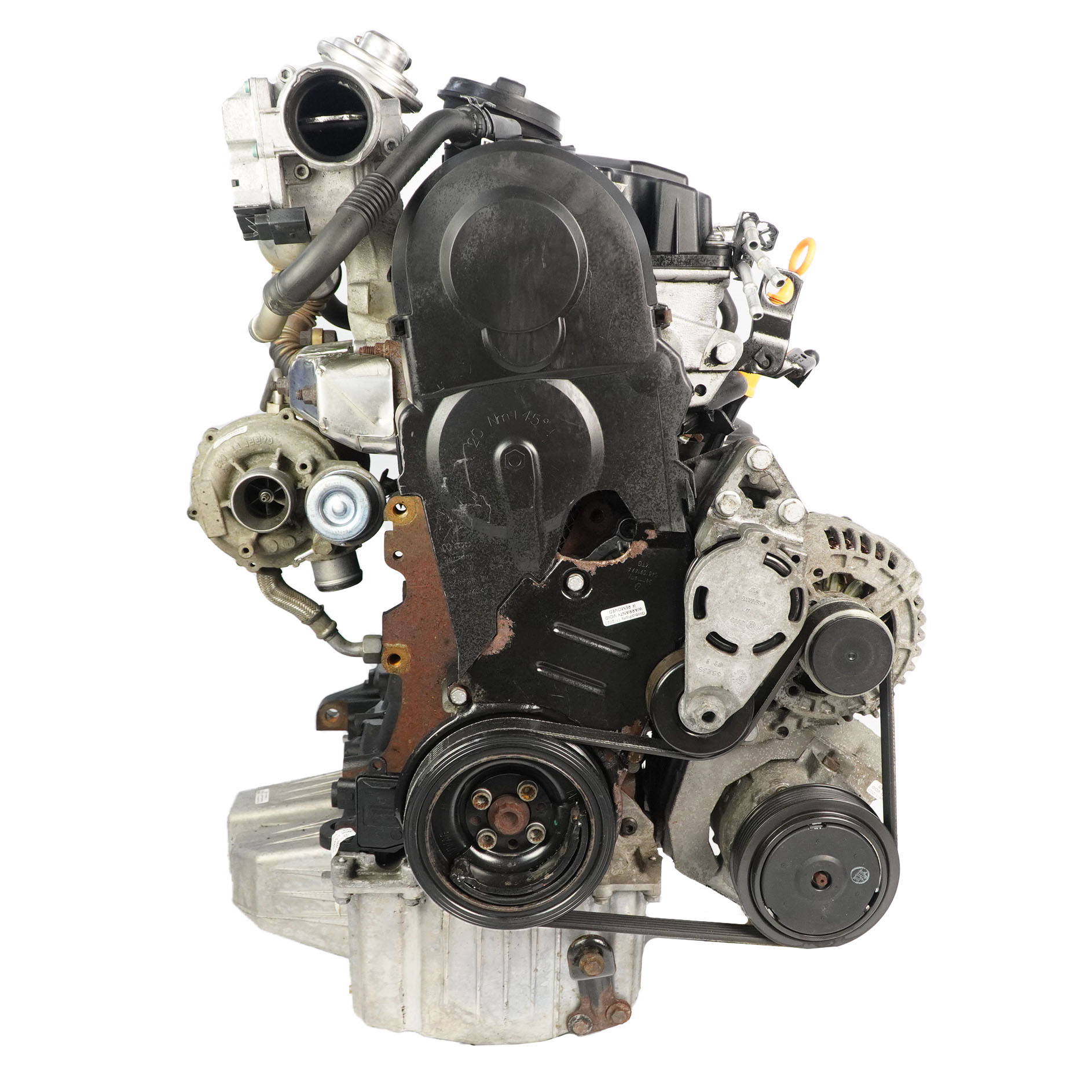 VW Volkswagen Polo 4 9N 1.4 TDI 80PS Kompletter Motor BNV mit 139TKM, GARANTIE