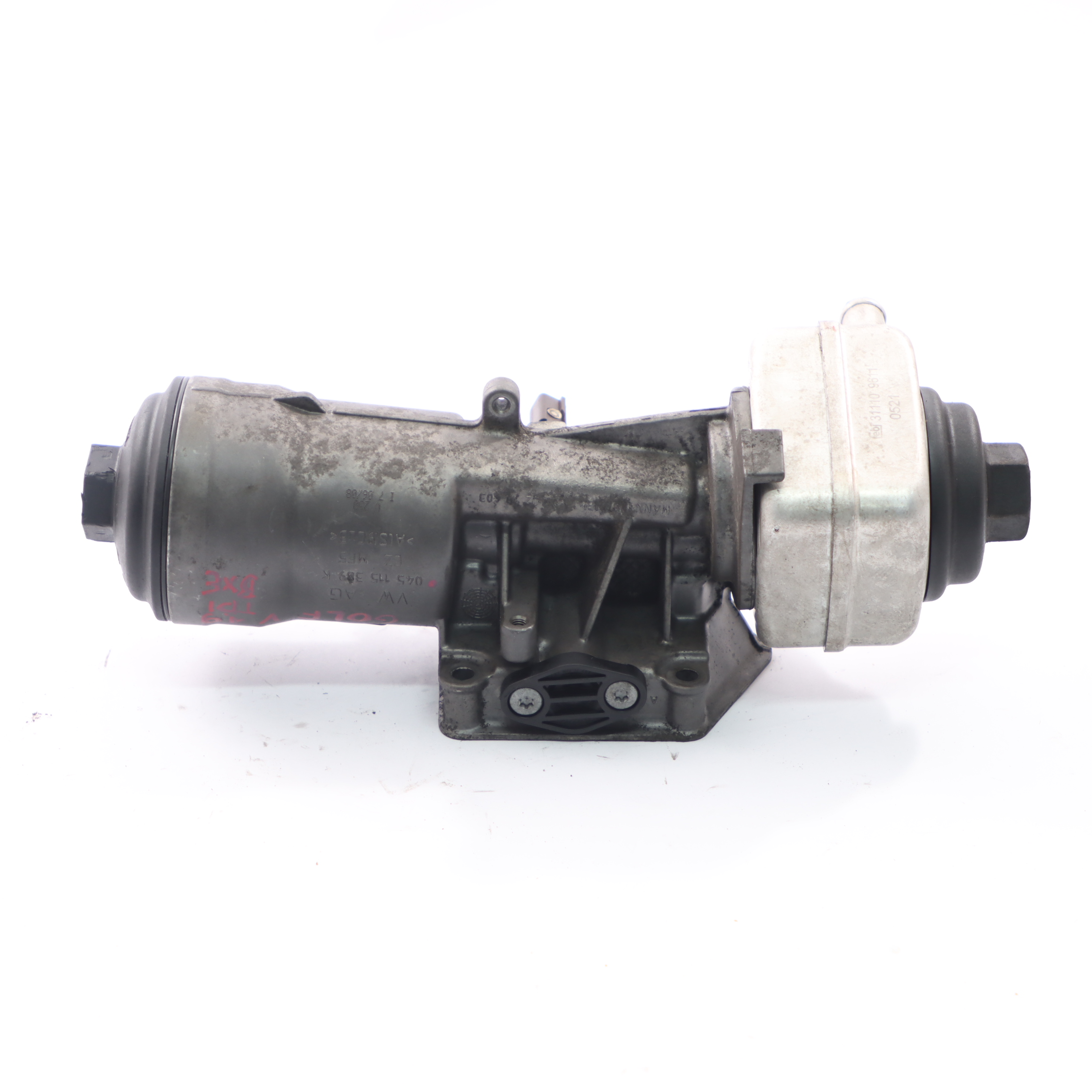 Volkswagen Golf MK5 TDI BXE Dieselmotor Ölfiltergehäuse Deckel 045115389K