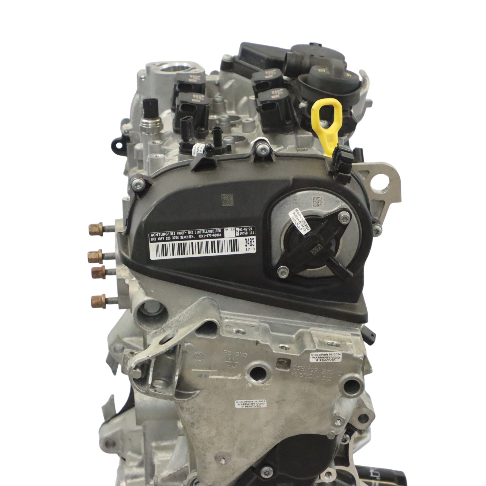 Volkswagen Golf 8 1.5 eTSI Audi A3 8Y 35 TFSI Nackter Motor DFYA 5TKM, GARANTIE