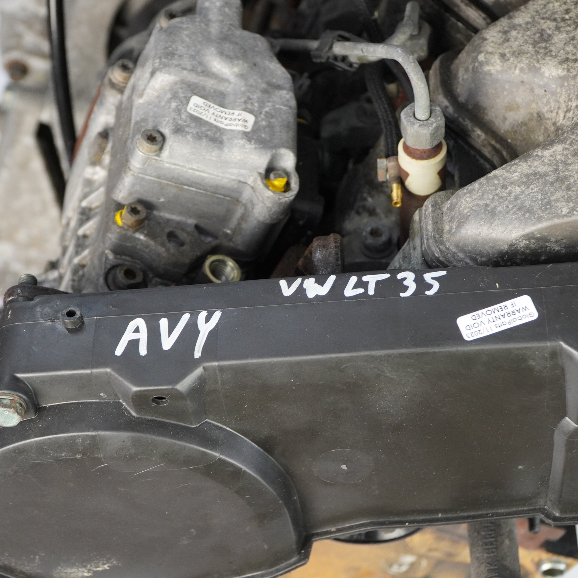 VW Volkswagen LT 35 2.5 TDI Unkomplett Motor AVR 109PS 189TKM, GARANTIE