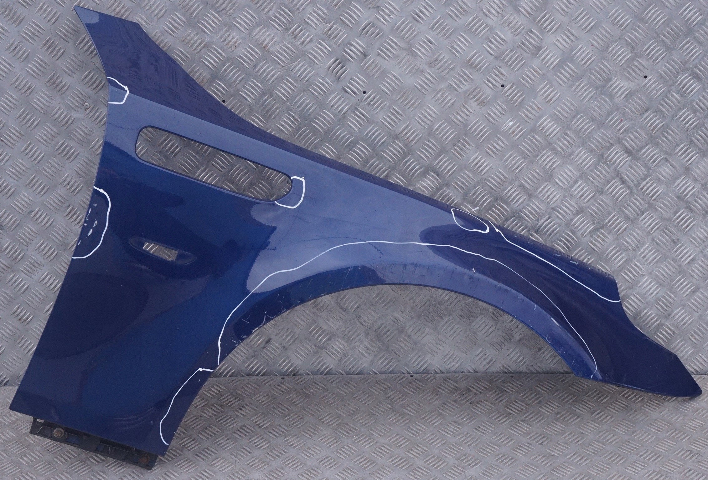 BMW 5 Series E60 E61 M5 Front Right O/S Wing Fender Side Panel Interlagos Blue