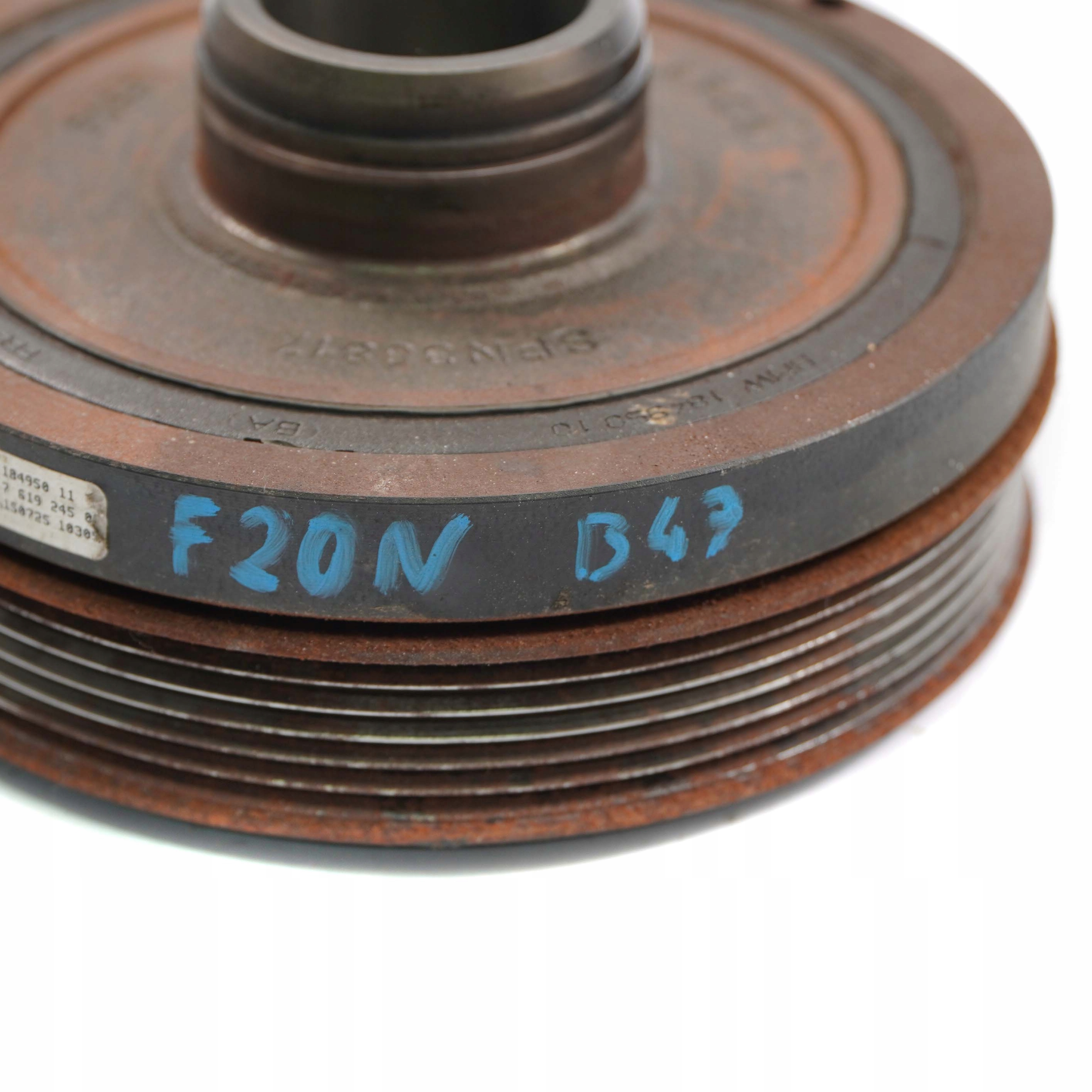 BMW F10 F20 LCI F30 B47 Diesel Schwingungsdämpfer Motor Riementrieb 7619245