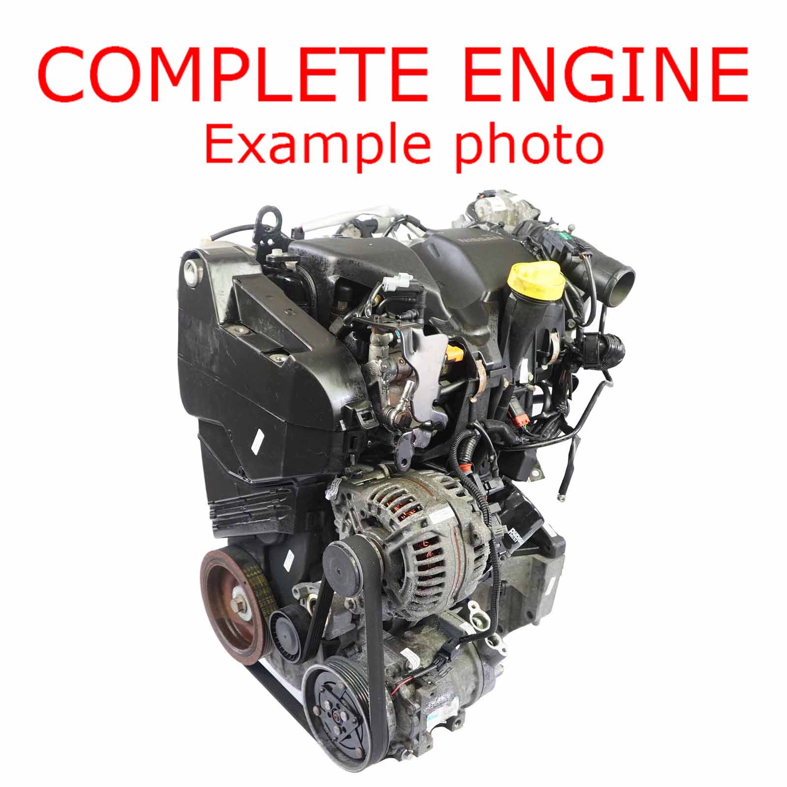 Nissan Qashqai J10 1.5 dCi Nackter Motor K9K Diesel K9KLHJ2 159 000 km, GARANTIE