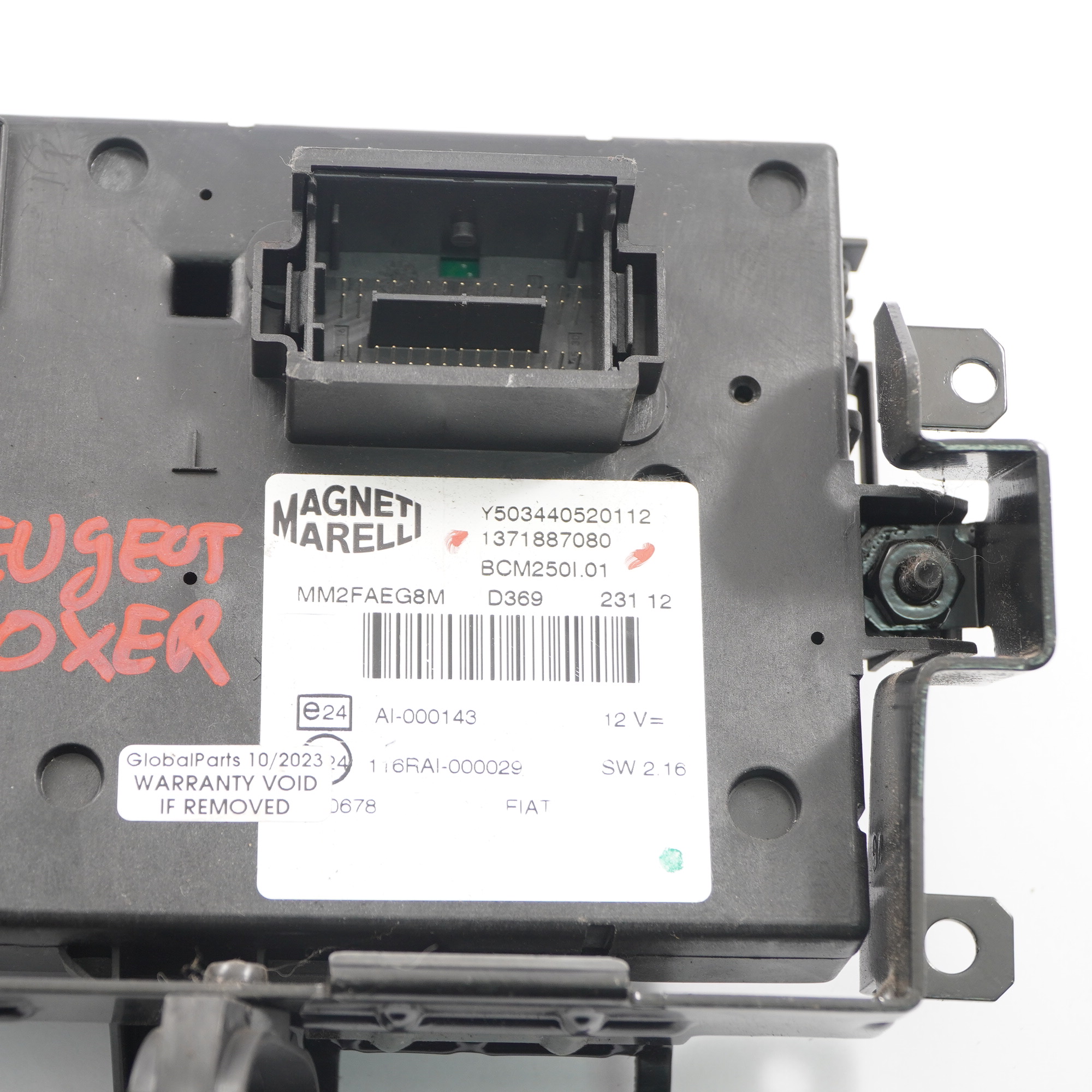 Peugeot Boxer Body Control Module Steuergerät BCM Sicherungskasten 1371887080