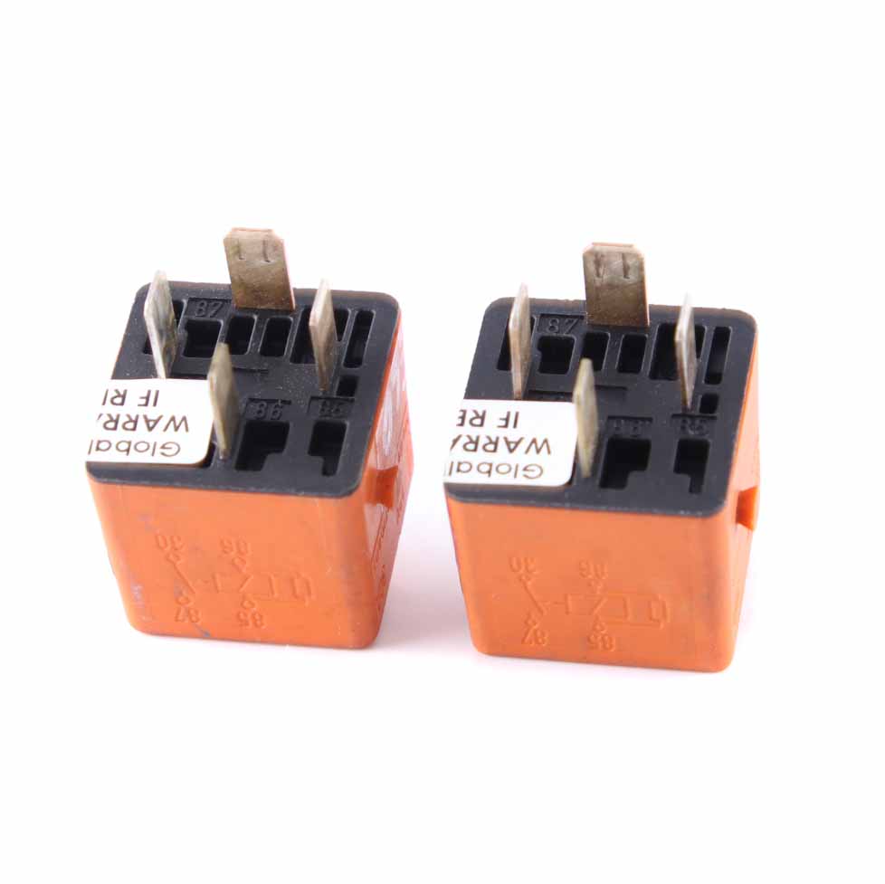 BMW E60 E63 E87 E90 E91 Relais Schließer Orange Bosch 4 Stecknadel Set 1378238