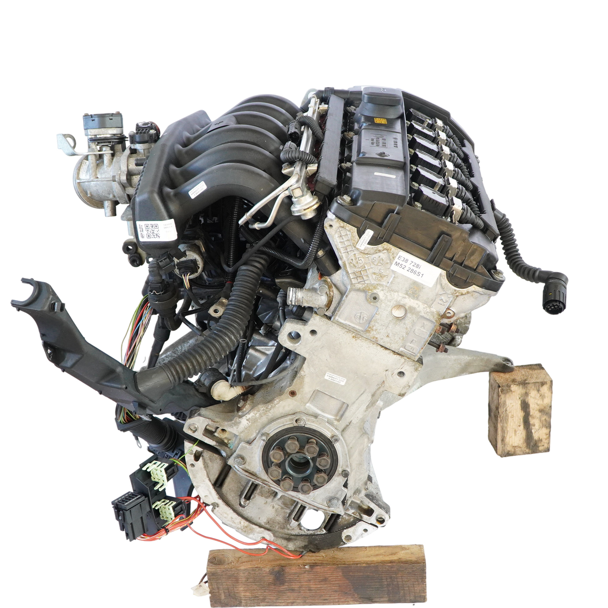 BMW E38 728i M52 Kompletter Motor 286S1 Benzin M52B28 193PS GARANTIE