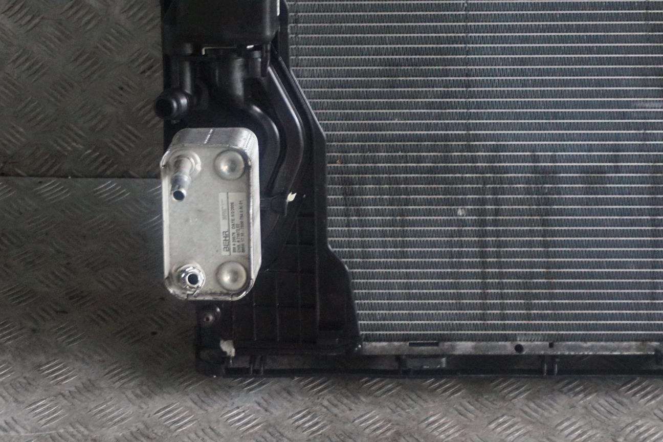 BMW X5 E53 3.0d M57N Radiator Kühler Lüfterzarge Lüfter Automatikgetriebe