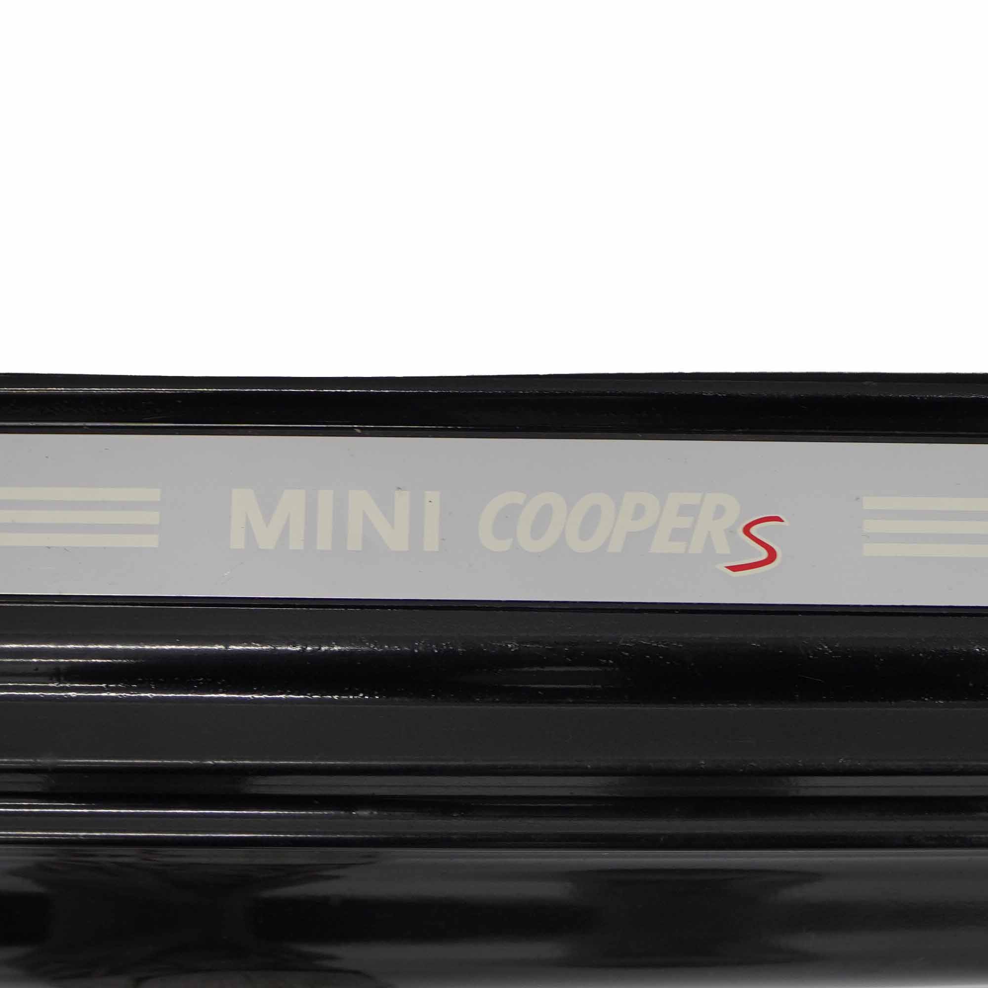 Mini R53 Side Skirt Cooper S Left N/S Door Sill Trim Panel Cover Schwarz 2 - 668