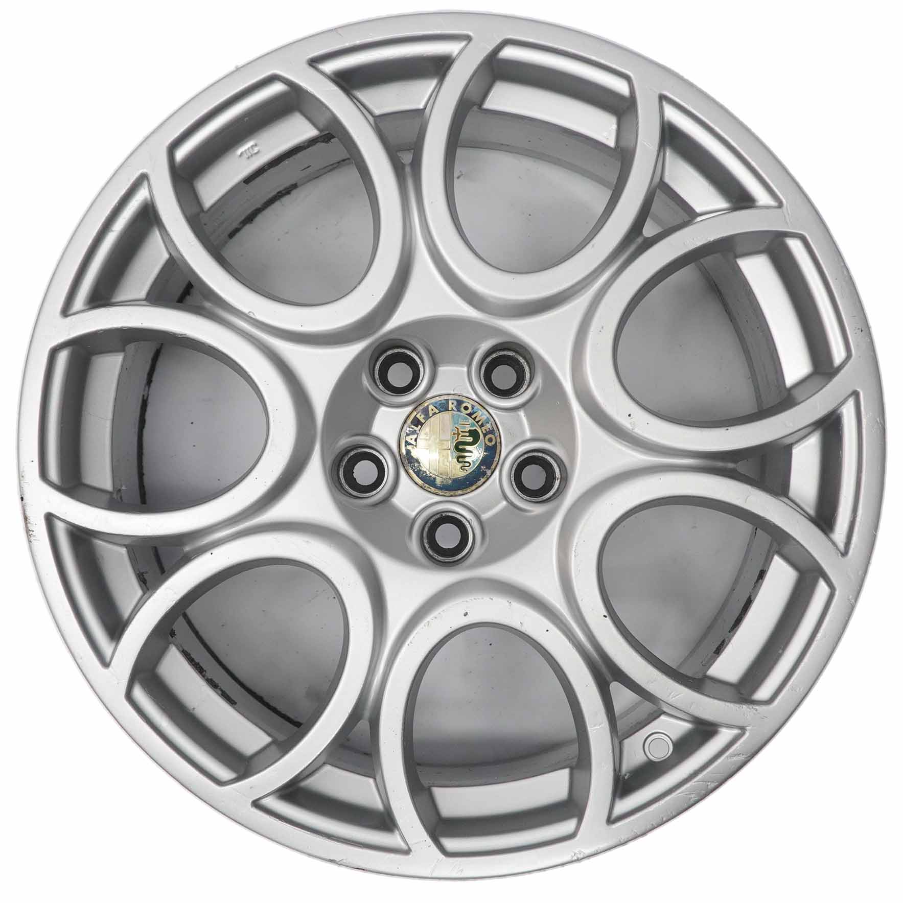 Alfa Romeo 159 Brera Silberne Leicht metall felge 18" 8J ET:41 156071309