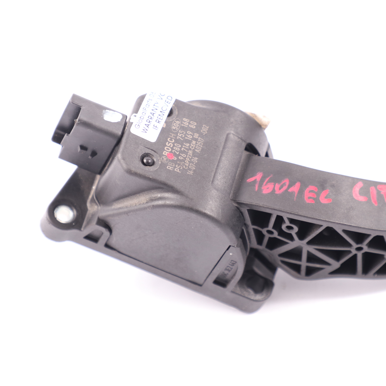 Gas pedal Citroen Berlingo Peugeot Partner Gaspedal einheit 9671416980