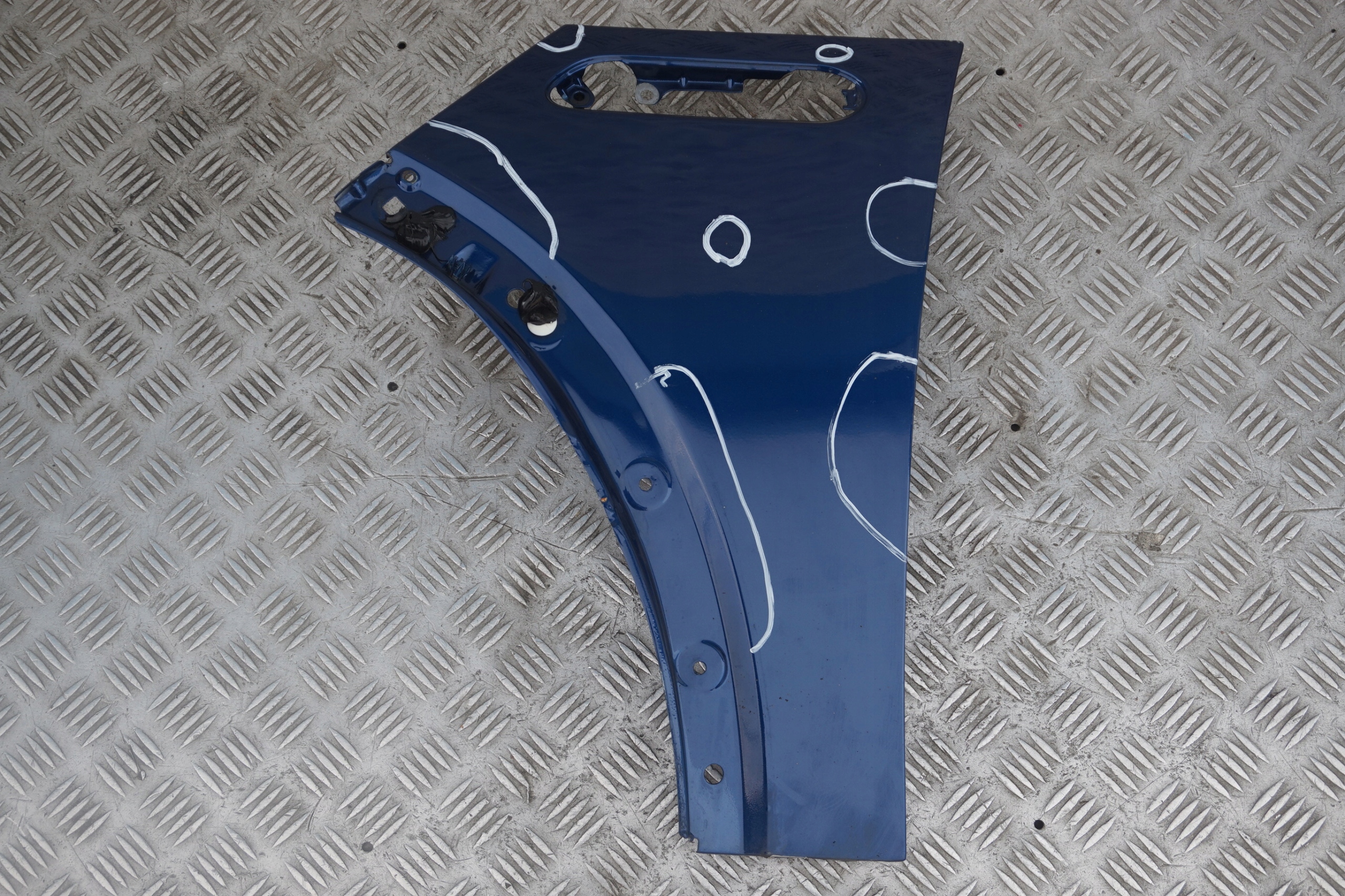 BMW Mini Cooper 1 R50 R52 R53 Front Left N/S Side Panel Fender Wing Indi Blue