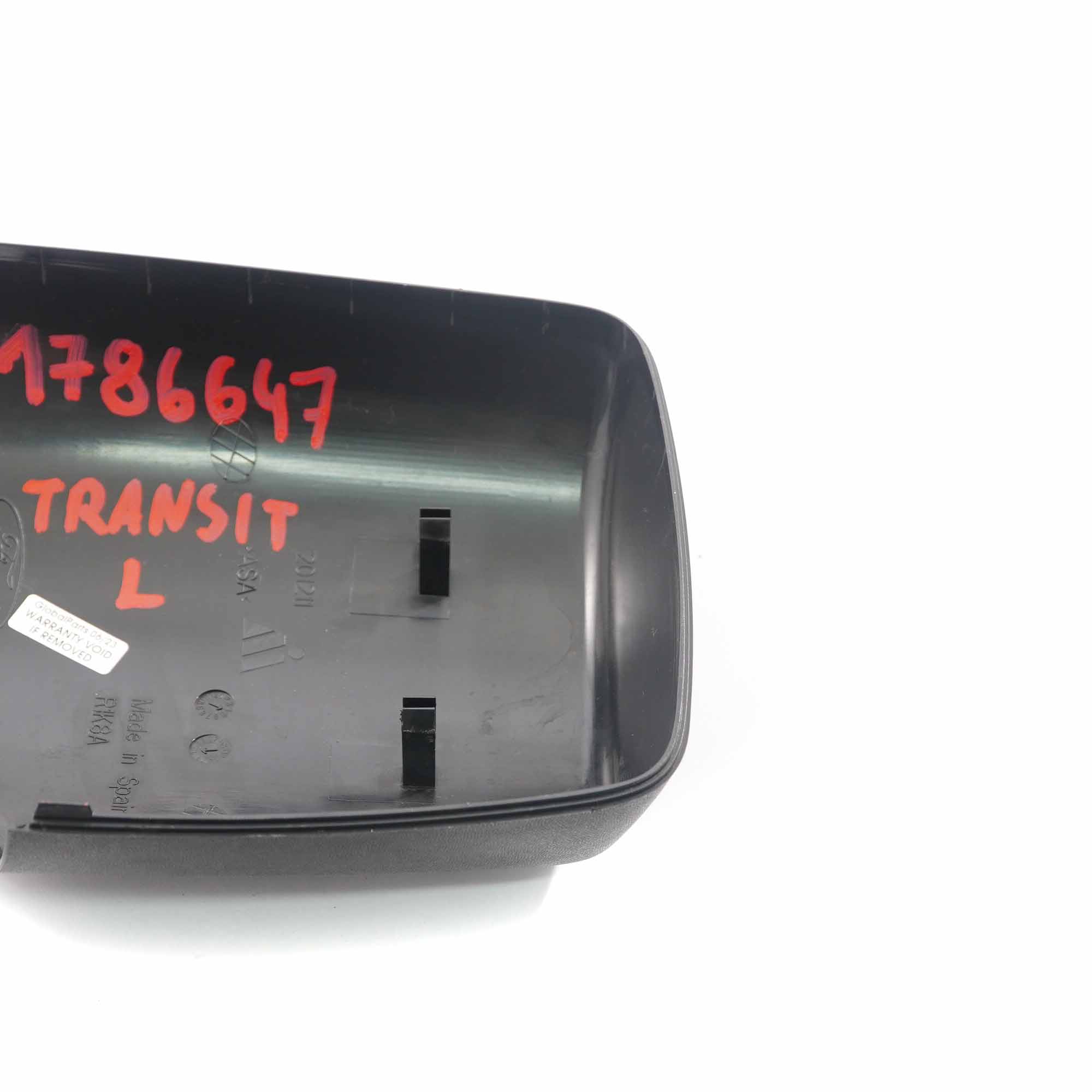 Ford Transit Wing Mirror Cover Left N/S Housing Casing Outside Primed 1786647