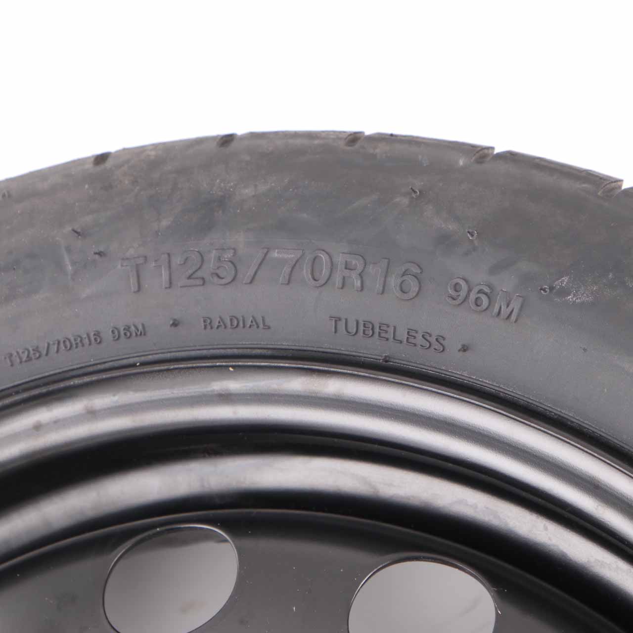 Ersatzrad VW Golf 6 Kompaktrad Stahl R16 3,5J Hankook 125/70 1K0601027S