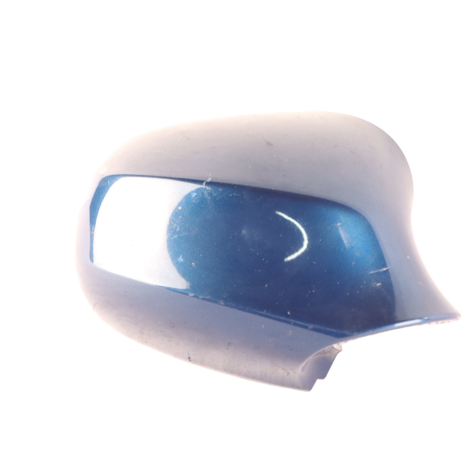 Wing Mirror Cover BMW E90 E91 LCI Right Cap O/S Casing Le Mans Blue - 381