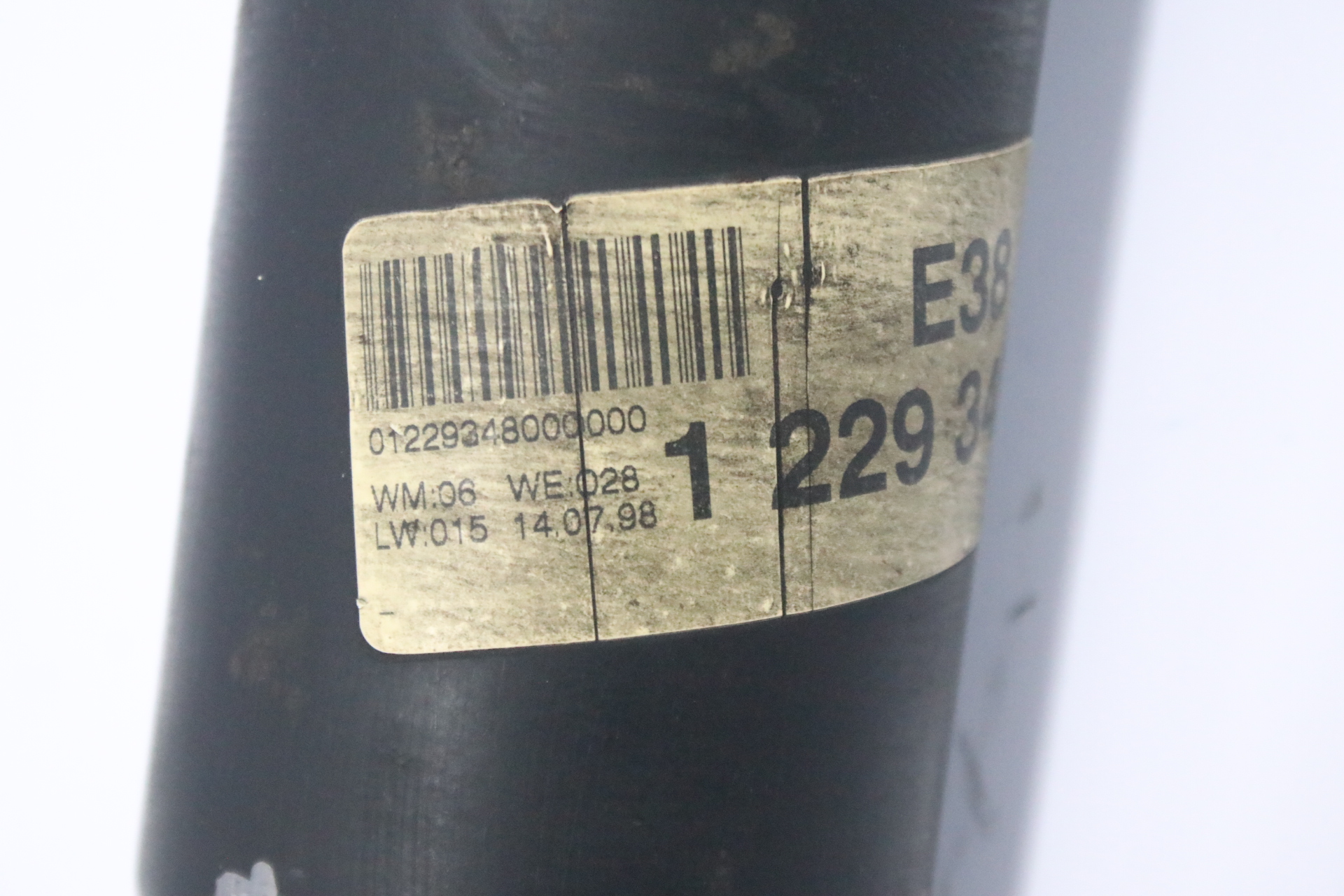 BMW E38 728i M52 Kardan Welle Automatik Getriebe Kardanwelle 1229348