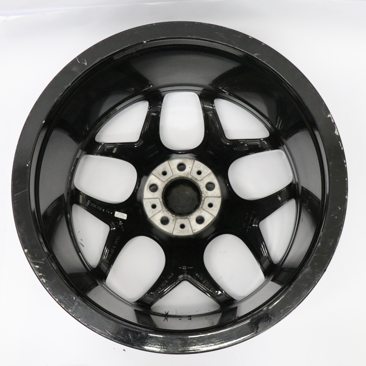 BMW X5 E70 Hinter rad Felge grau 21" Doppel speiche 215 11,5J 6772253