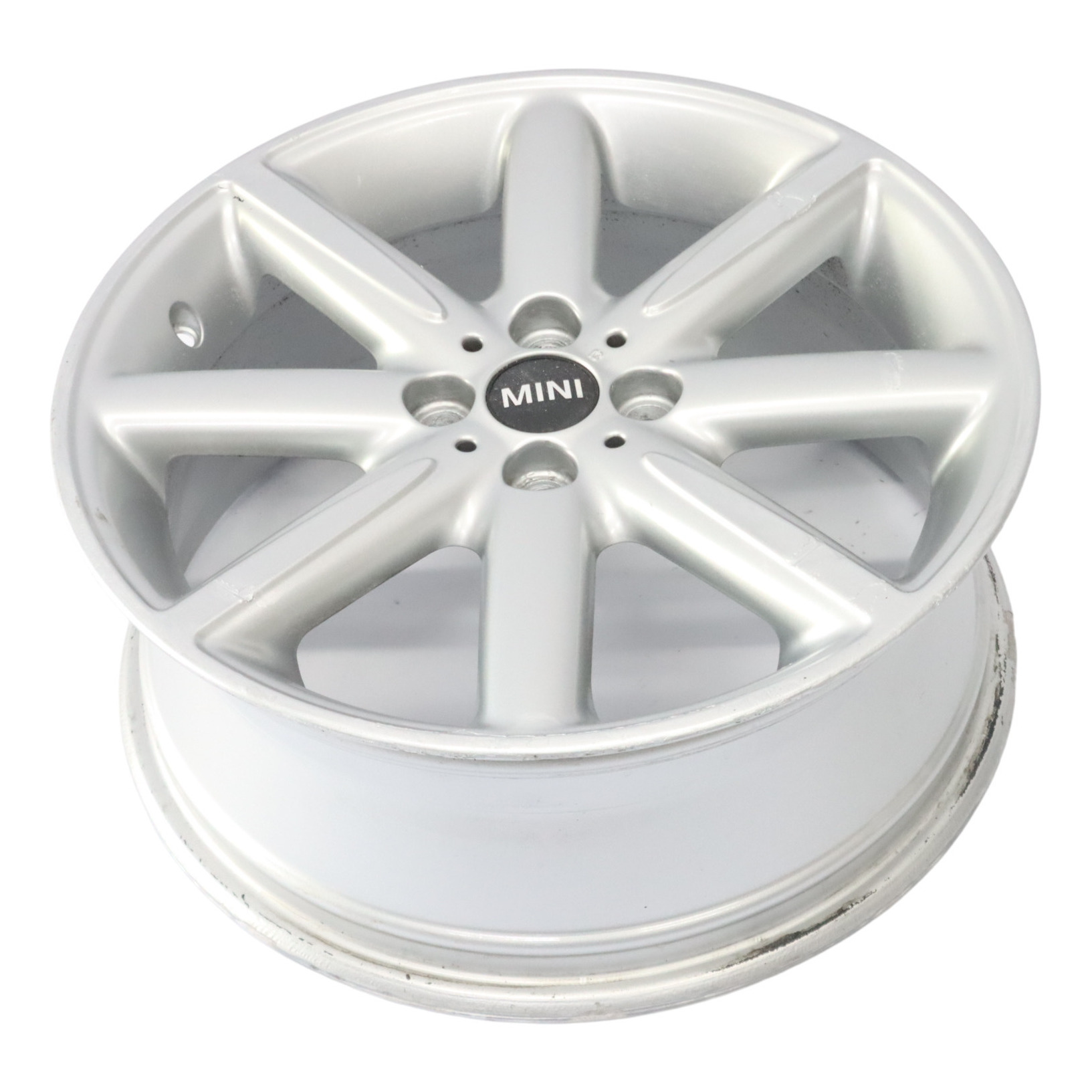 Mini Cooper One R55 R56 R57 R58 Silberne Alufelge Alu Felge 17" ET:48 7J 6850503