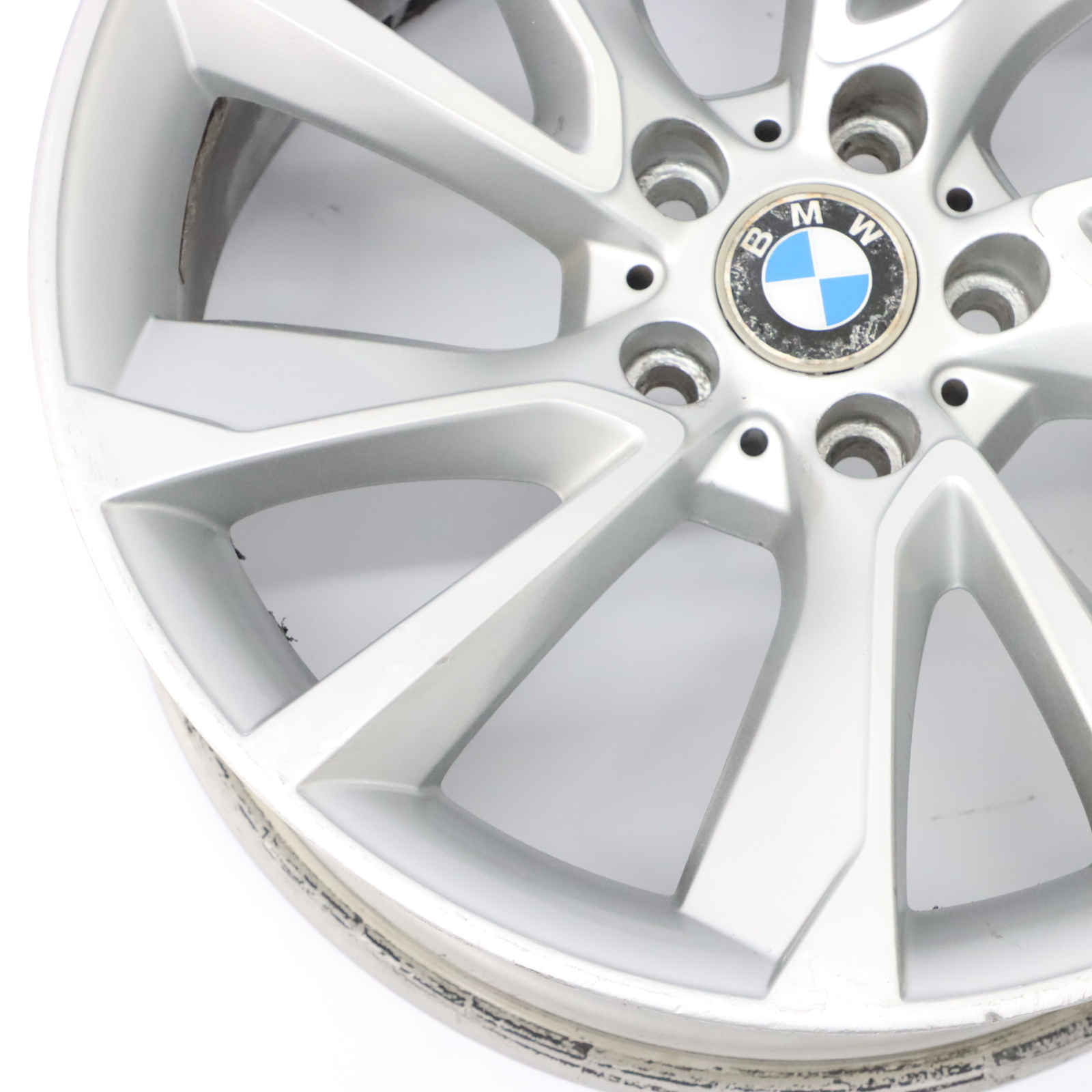 BMW F34 GT Silver Front Wheel Alloy Rim 19" Turbine Styling 389 8J ET:30 6854677