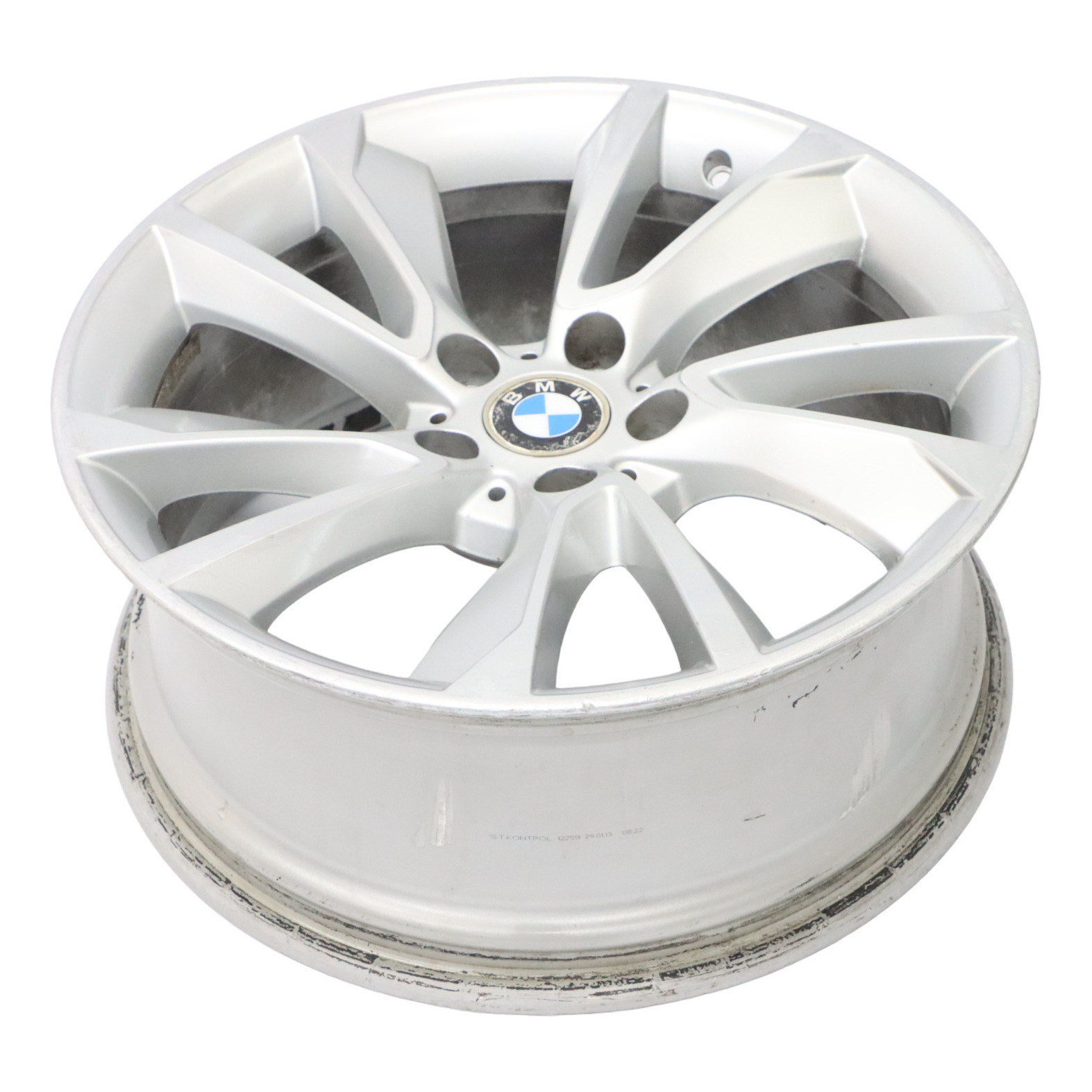 BMW F34 GT Silver Front Wheel Alloy Rim 19" Turbine Styling 389 8J ET:30 6854677