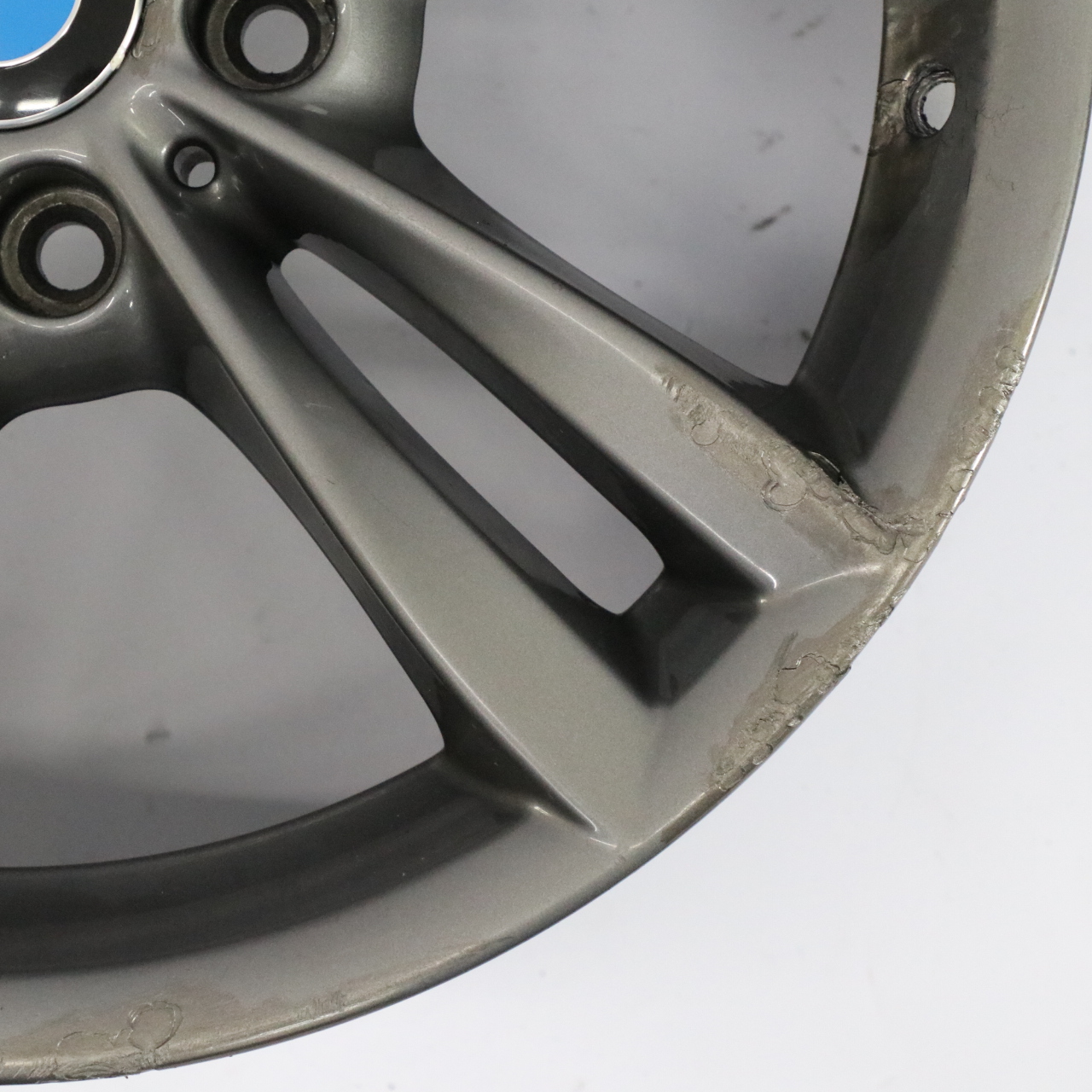 BMW F30 F31 LCI Grau Hinter rad felge 18" V Speiche 658 8,5J ET:47 6866398