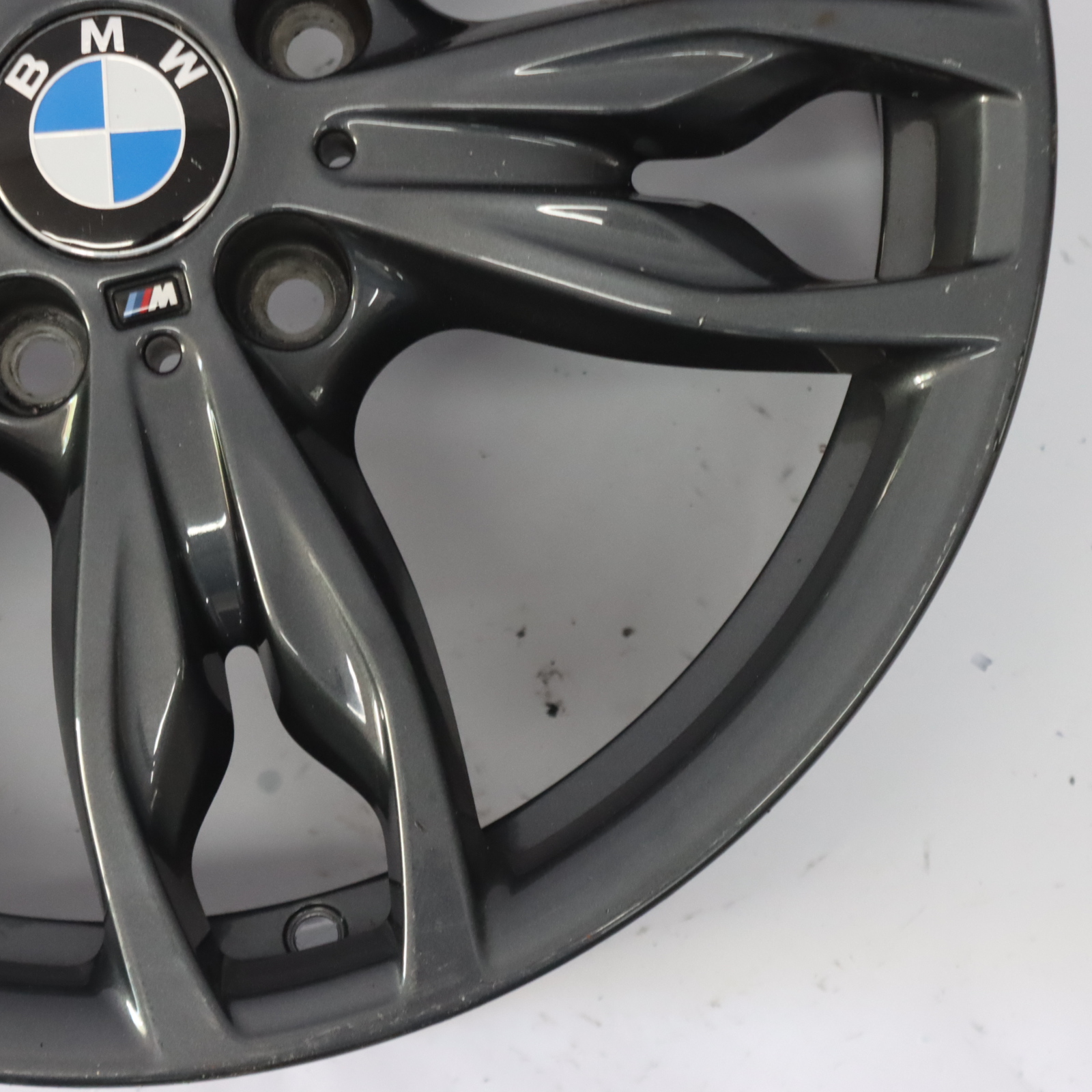 BMW F20 F21 Grau Leicht metall felge M Doppel speiche 436 18" 7,5J ET:45 7847413