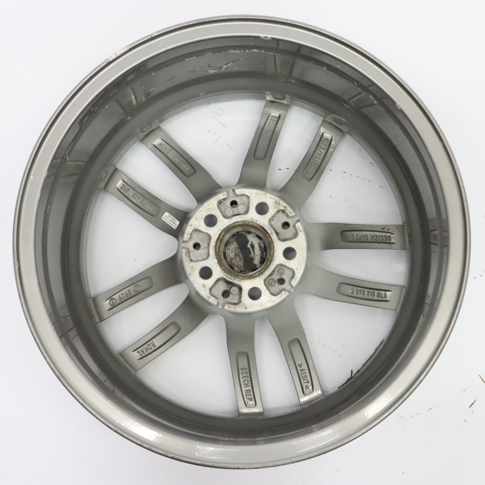 BMW G30 Ferric Grau Leicht metall felge 18" 8J ET:30 Doppel speiche 662M 8093405