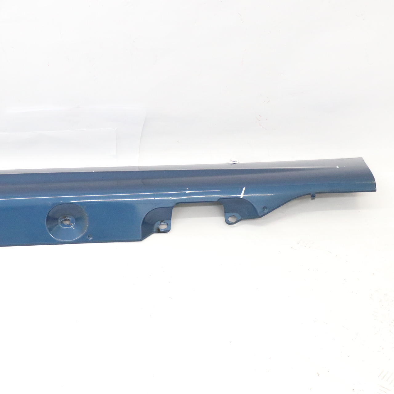 BMW E46 Left N/S Side Sill Skirt Kick Panel Topasblau Blue Metallic  - 364