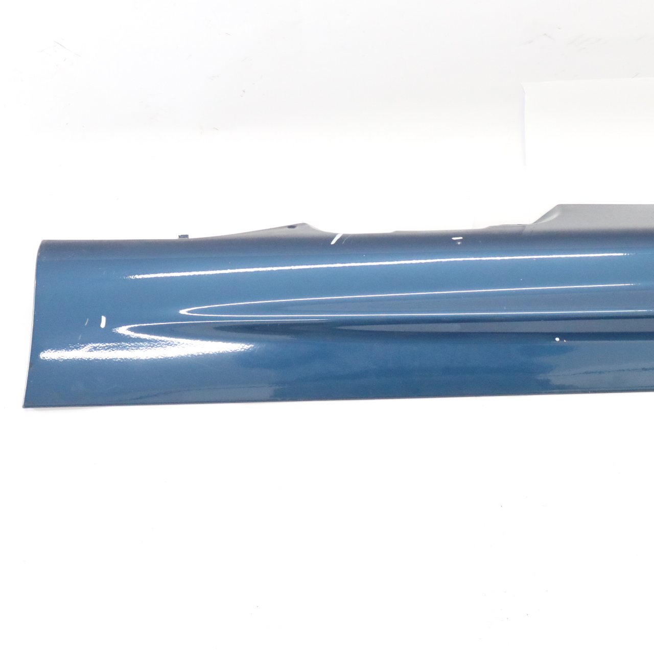 BMW E46 Left N/S Side Sill Skirt Kick Panel Topasblau Blue Metallic  - 364