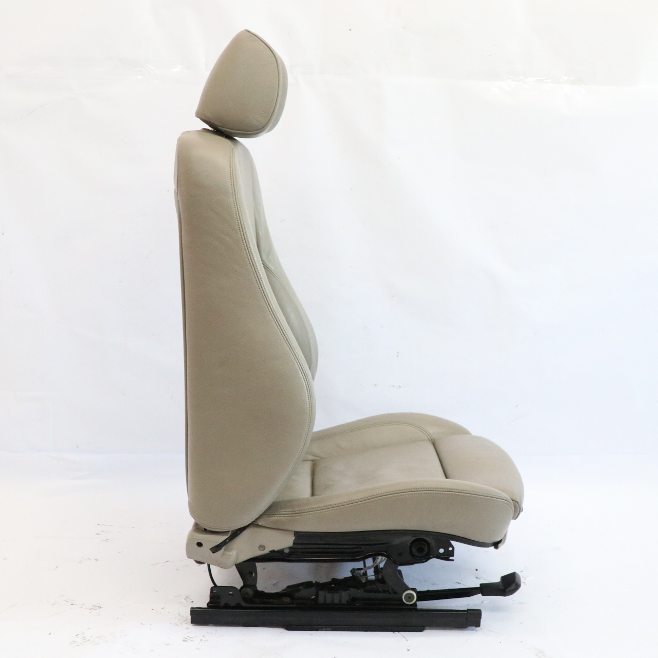 BMW E81 Vorne Links Sitz Beheizt Leder Boston Beige Interieur 9124309