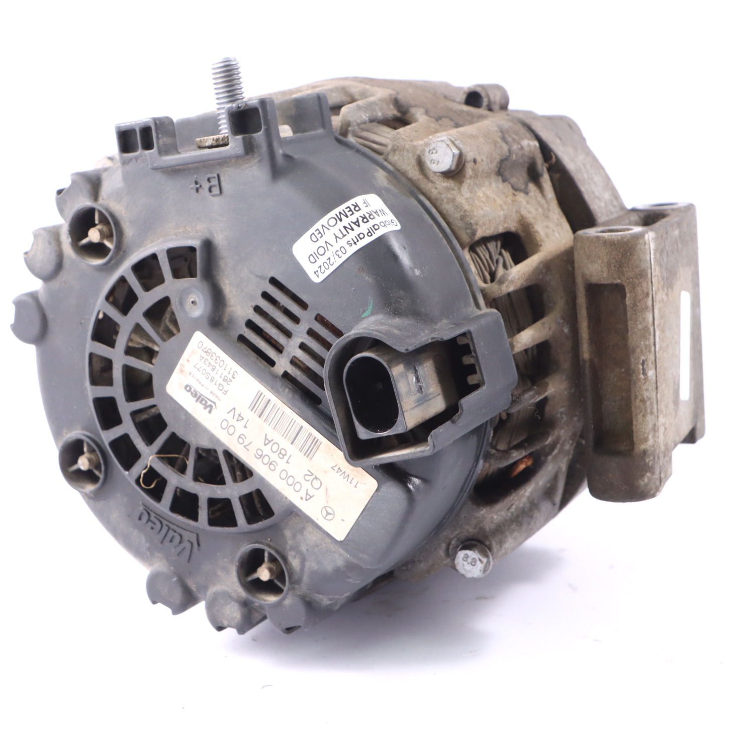 Lichtmaschine Mercedes W204 W212 Dieselmotor OM651 Valeo 180A A0009067900