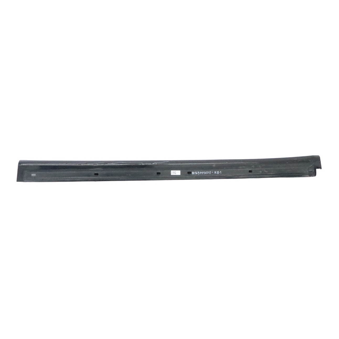 Mercedes W245 Side Skirt Door Sill Cover Right O/S Cosmic Black Metallic - 191