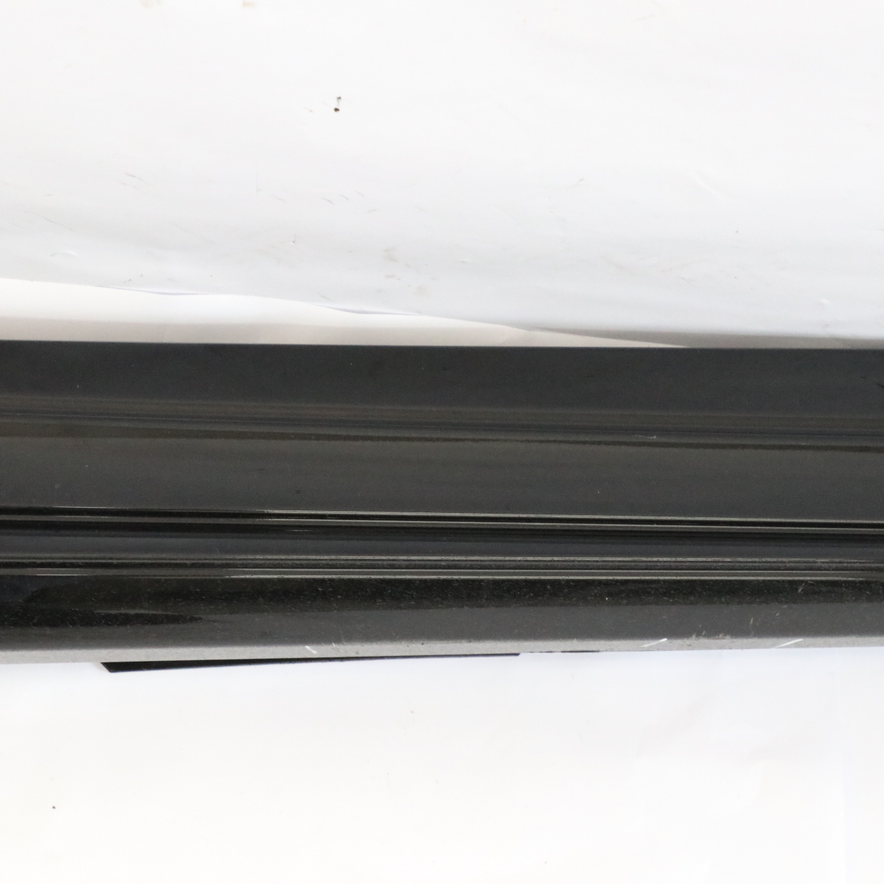 Mercedes A205 Side Skirt Right O/S AMG Sill Cover Obsidian Black Metallic - 197