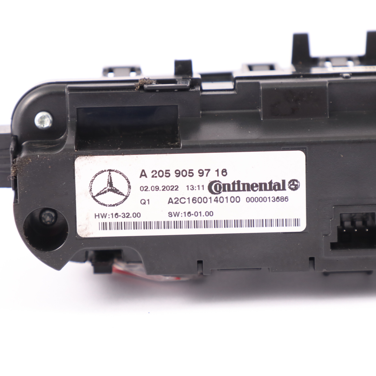 Klimatisierungspanel Mercedes W205 W247 C253 Klimaanlagenschalter